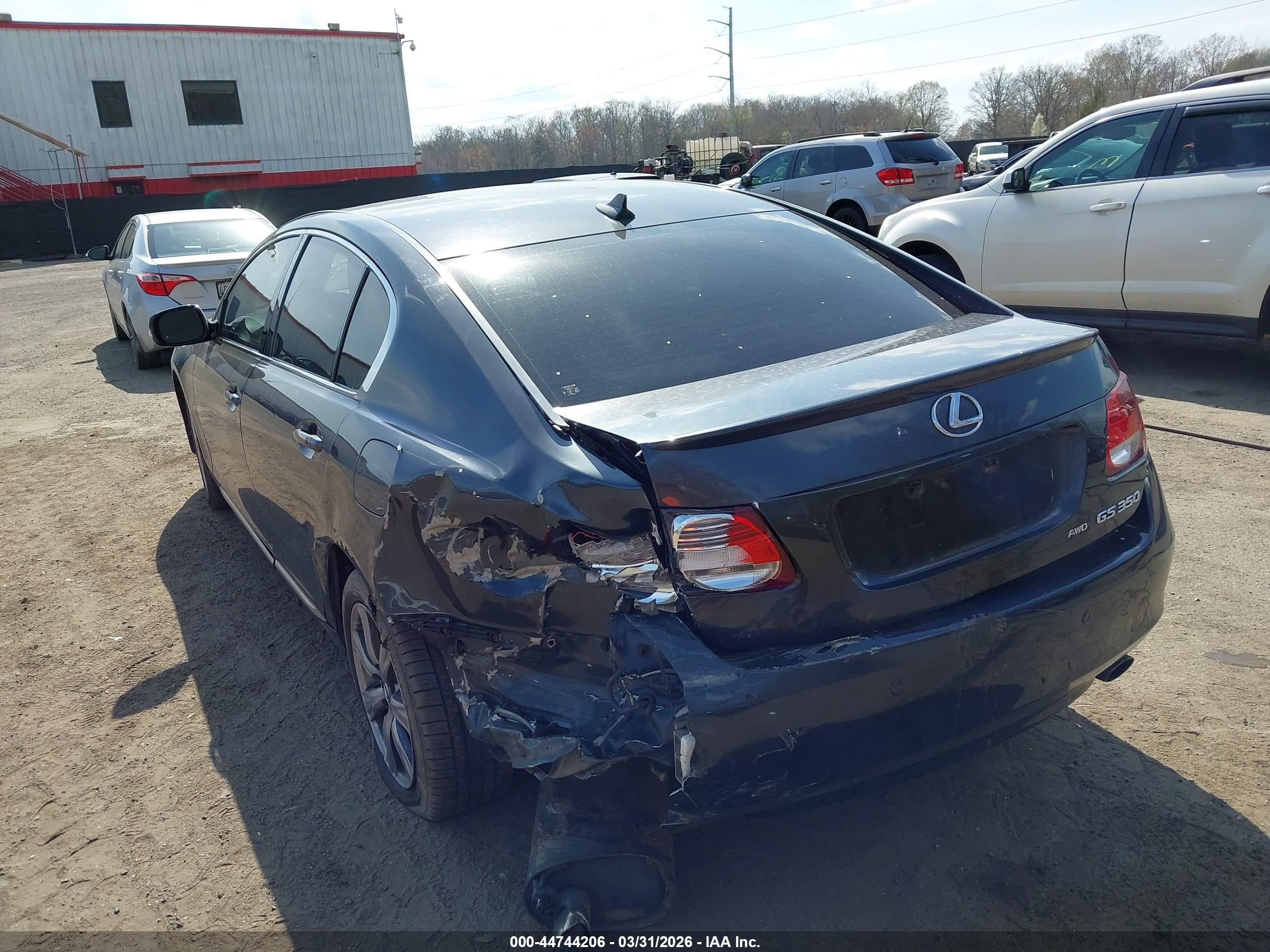 2011 Lexus Gs 350   Blue vin: JTHCE1KS2B0028354