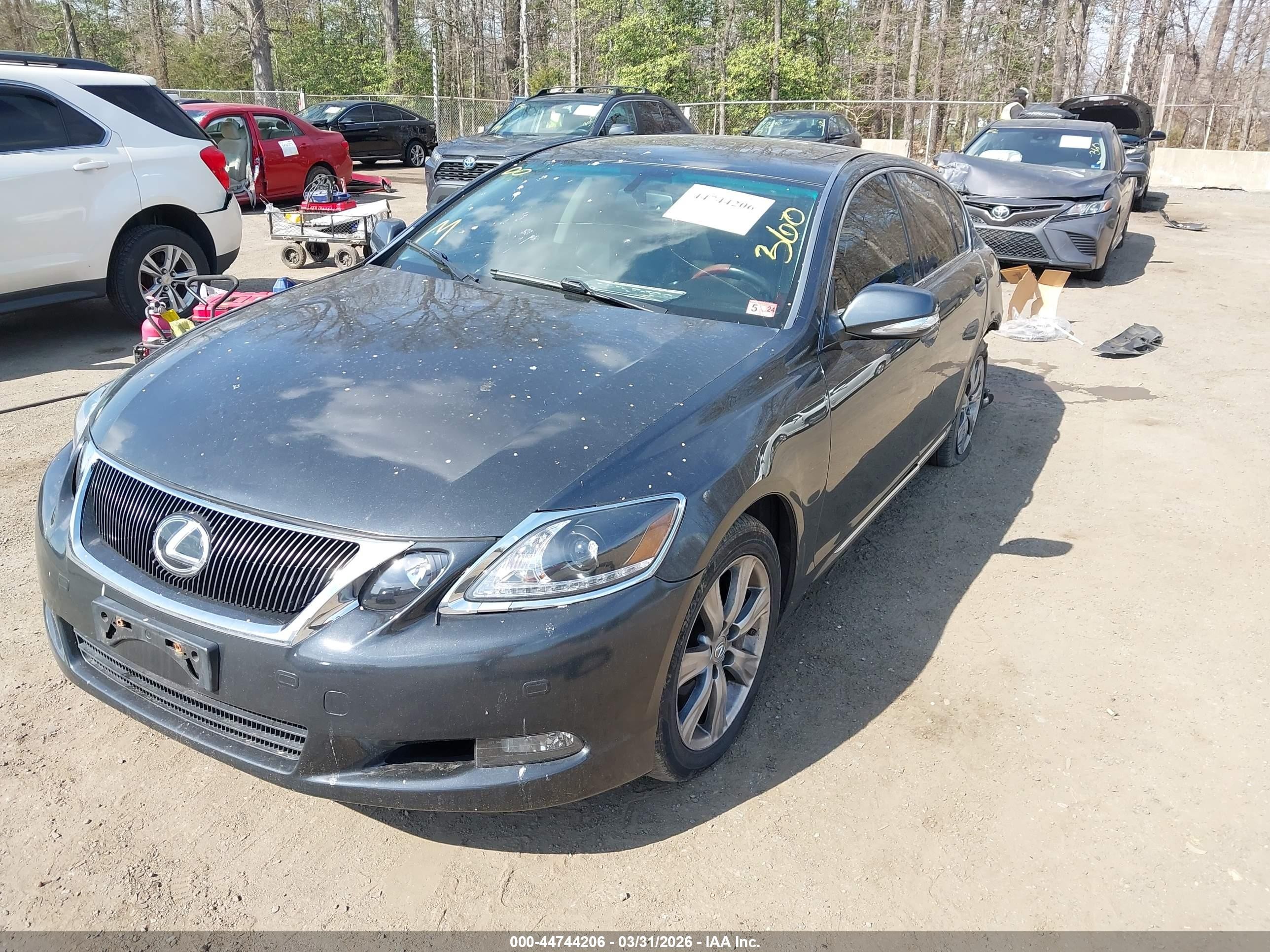 2011 Lexus Gs 350   Blue vin: JTHCE1KS2B0028354