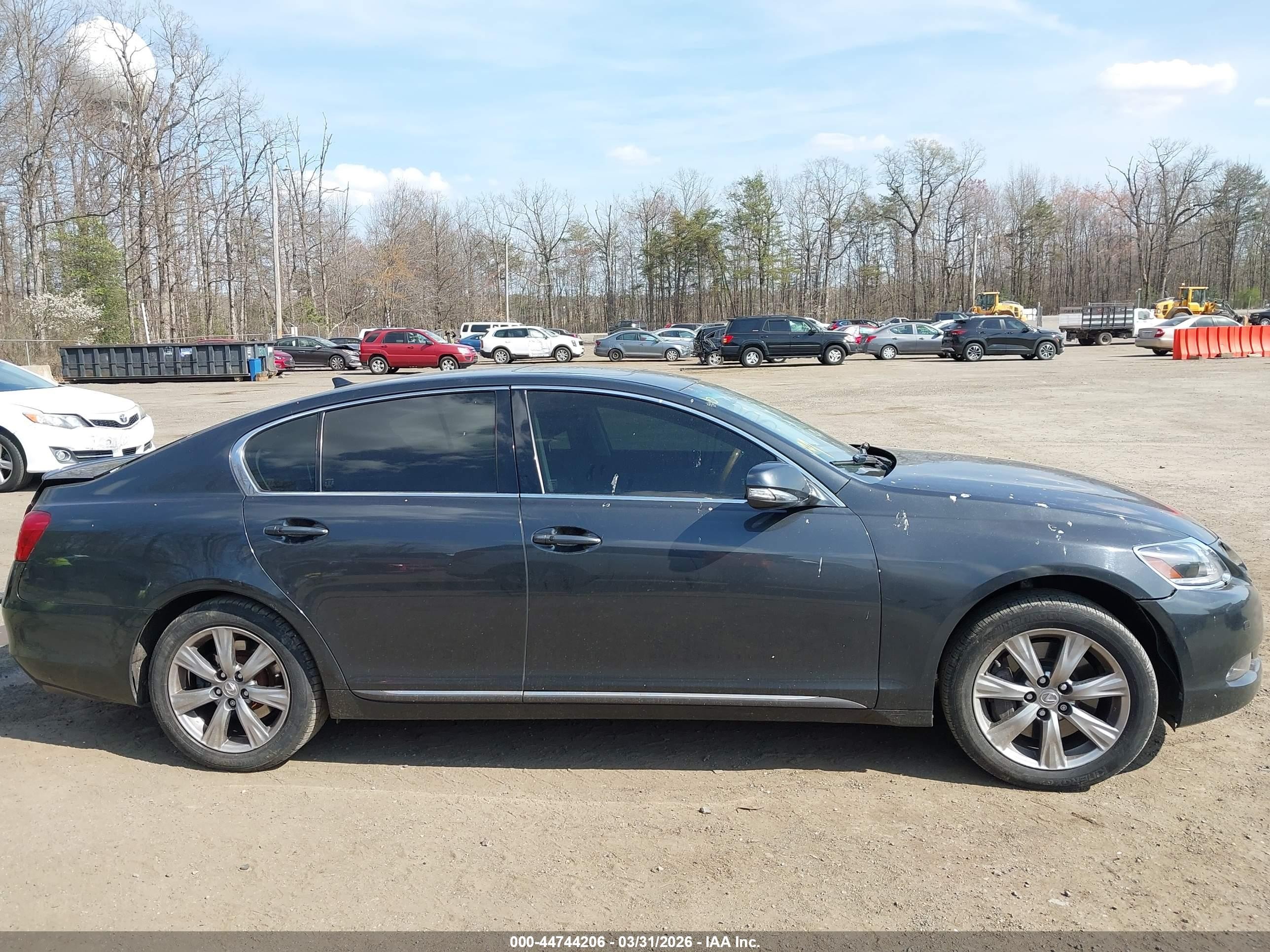2011 Lexus Gs 350   Blue vin: JTHCE1KS2B0028354
