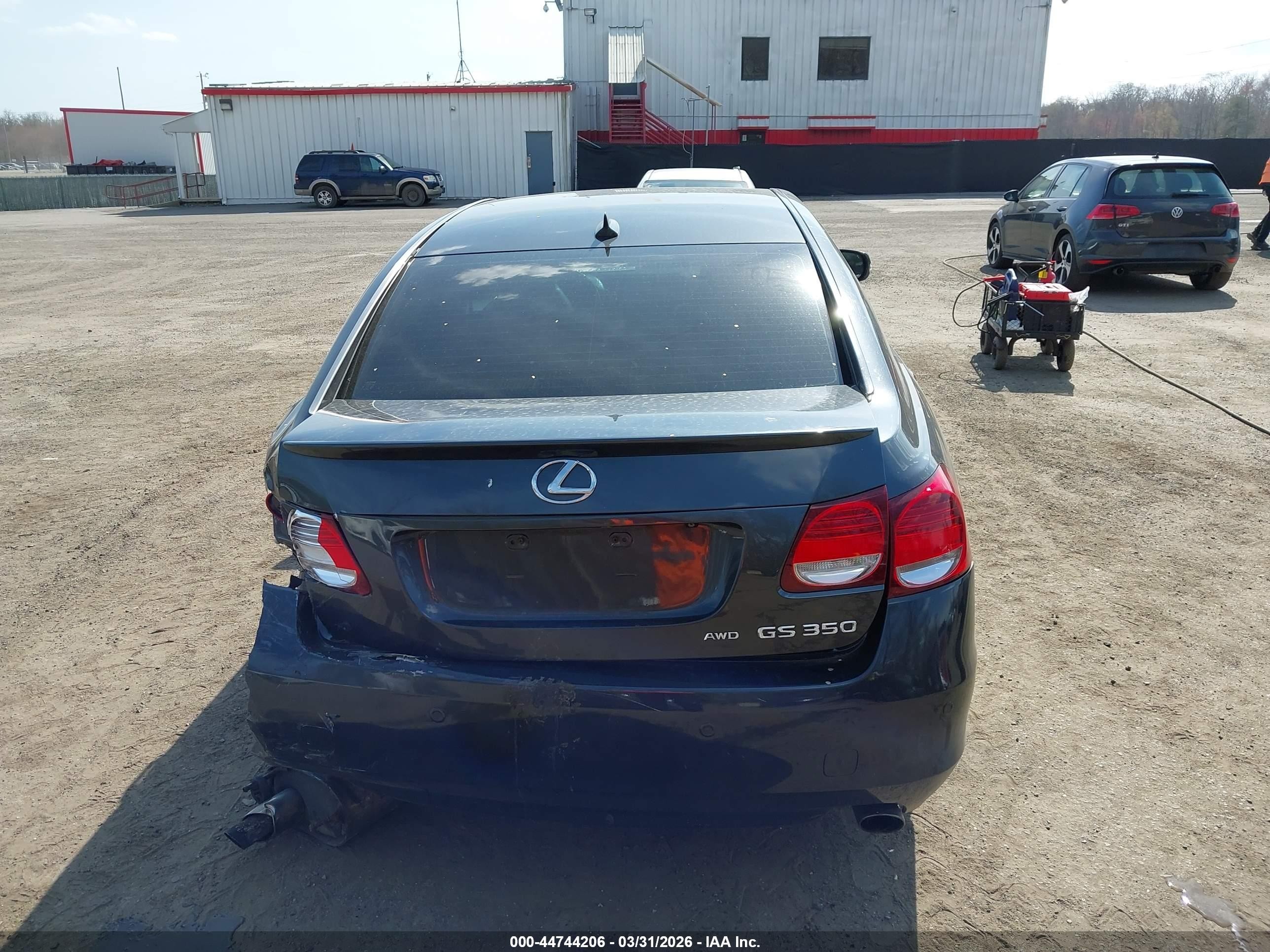 2011 Lexus Gs 350   Blue vin: JTHCE1KS2B0028354