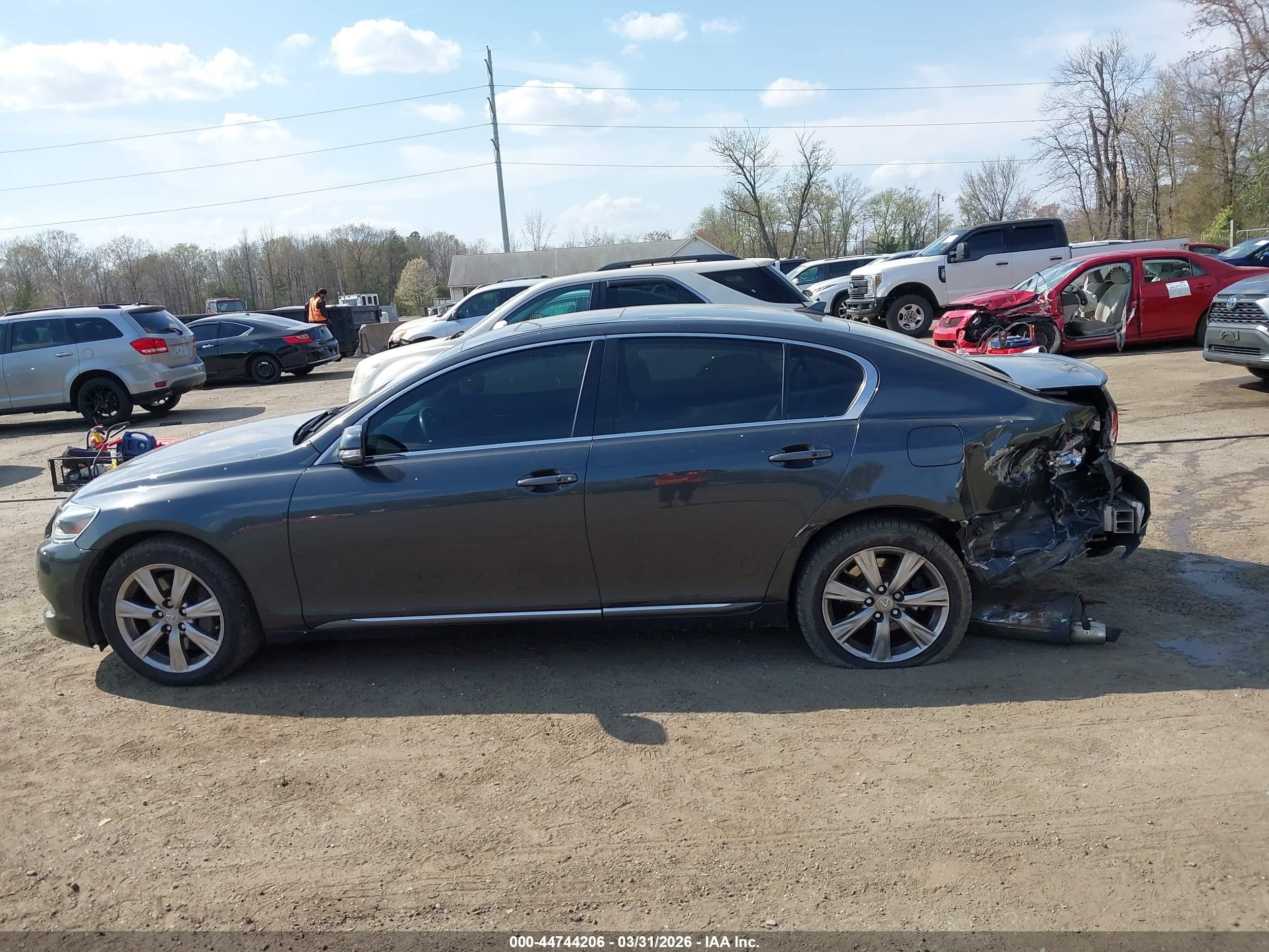 2011 Lexus Gs 350   Blue vin: JTHCE1KS2B0028354