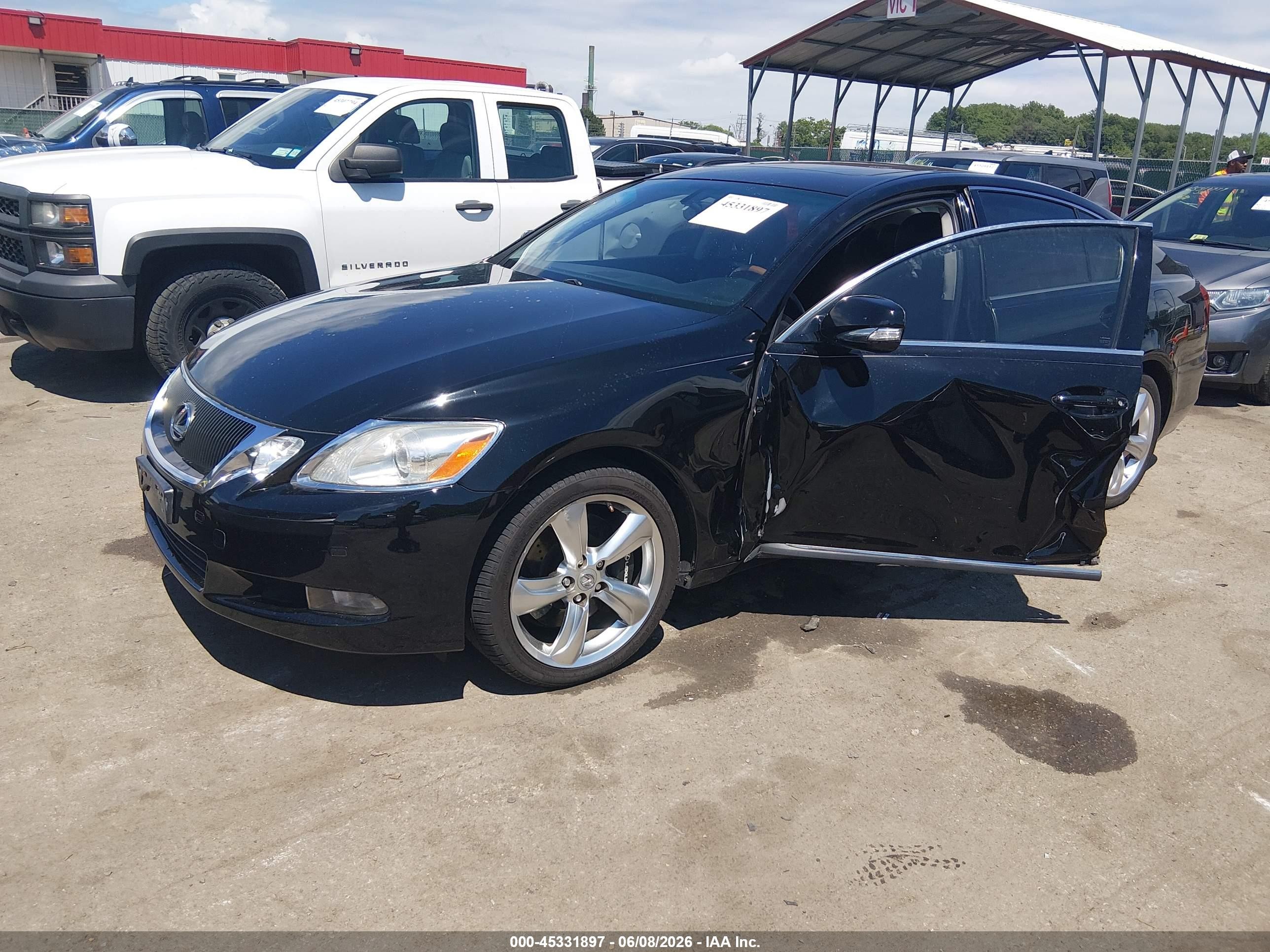2010 Lexus Gs 350 Black vin: JTHCE1KS3A0025378