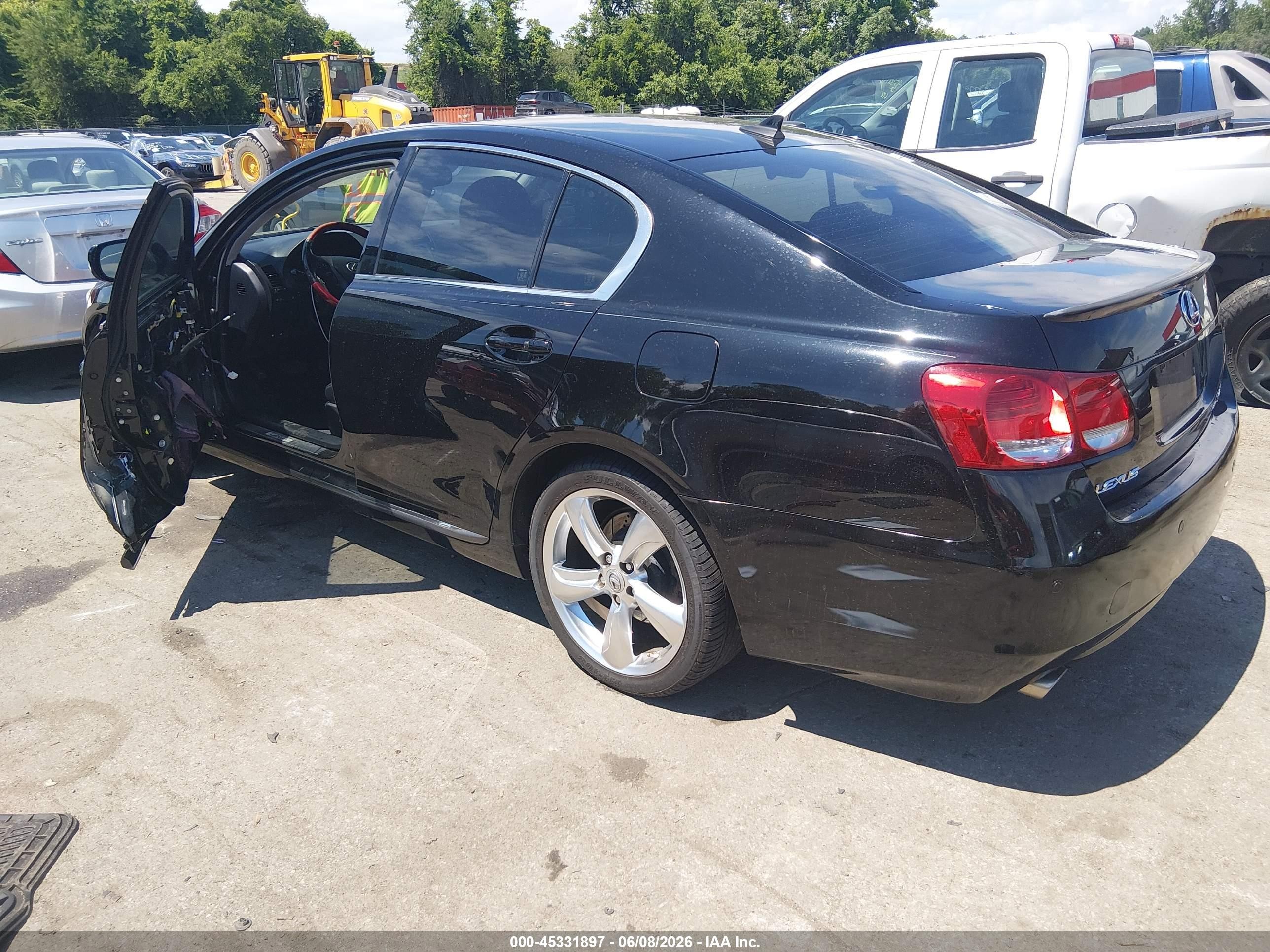 2010 Lexus Gs 350 Black vin: JTHCE1KS3A0025378
