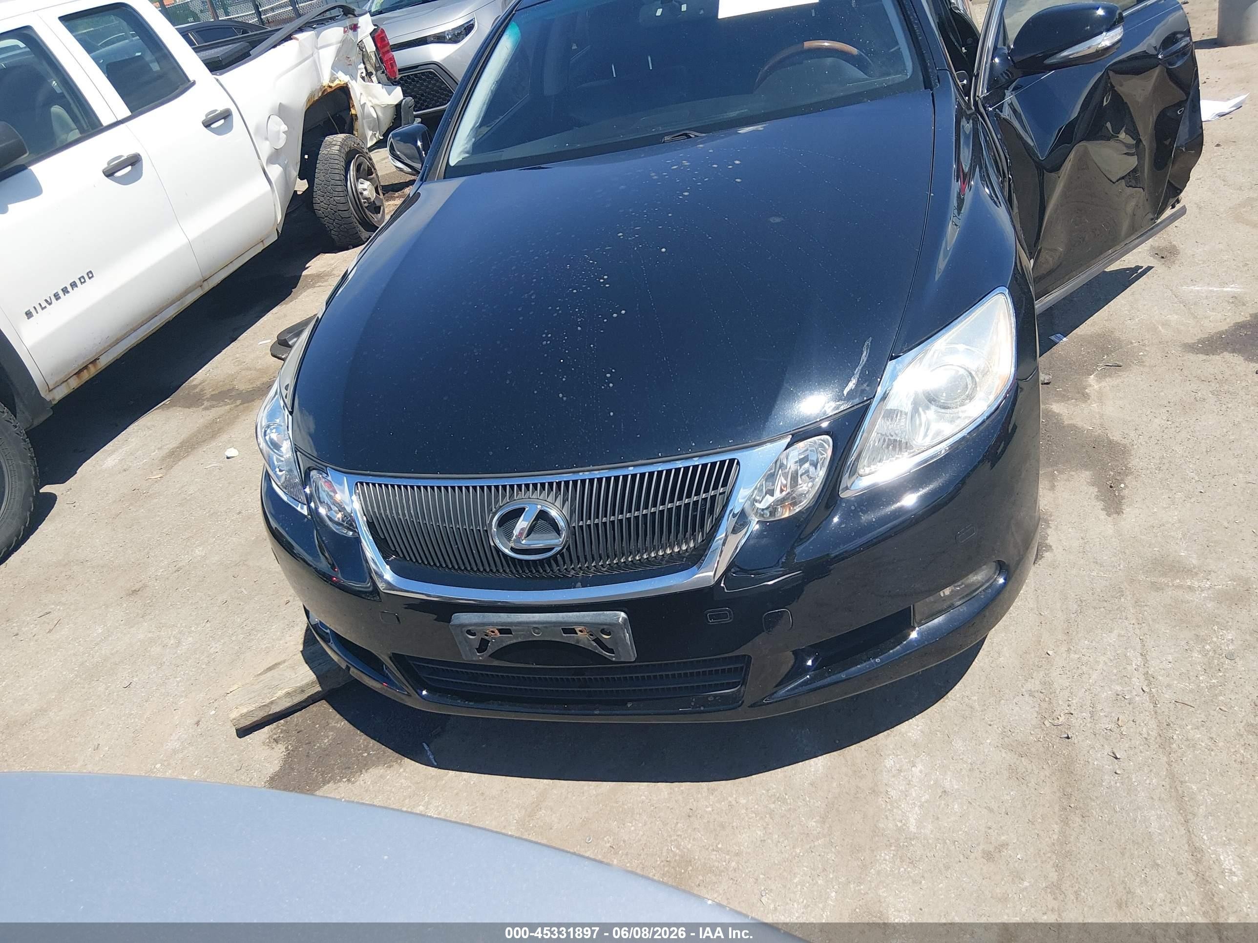 2010 Lexus Gs 350 Black vin: JTHCE1KS3A0025378