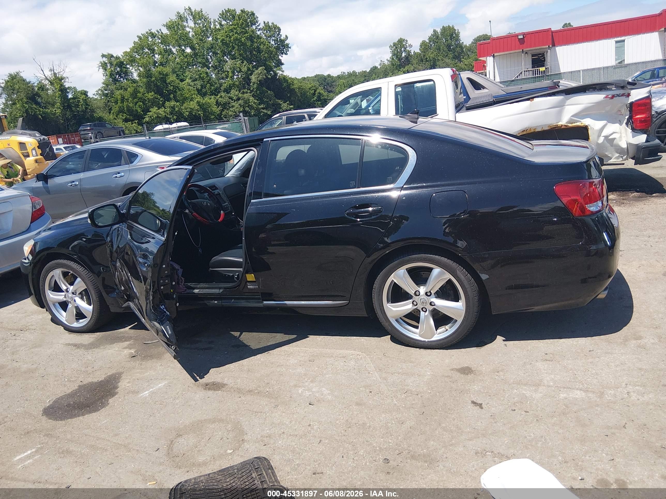 2010 Lexus Gs 350 Black vin: JTHCE1KS3A0025378