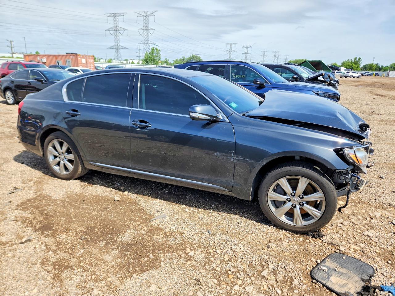 2011 Lexus Gs 350 Charcoal vin: JTHCE1KS3B0028587