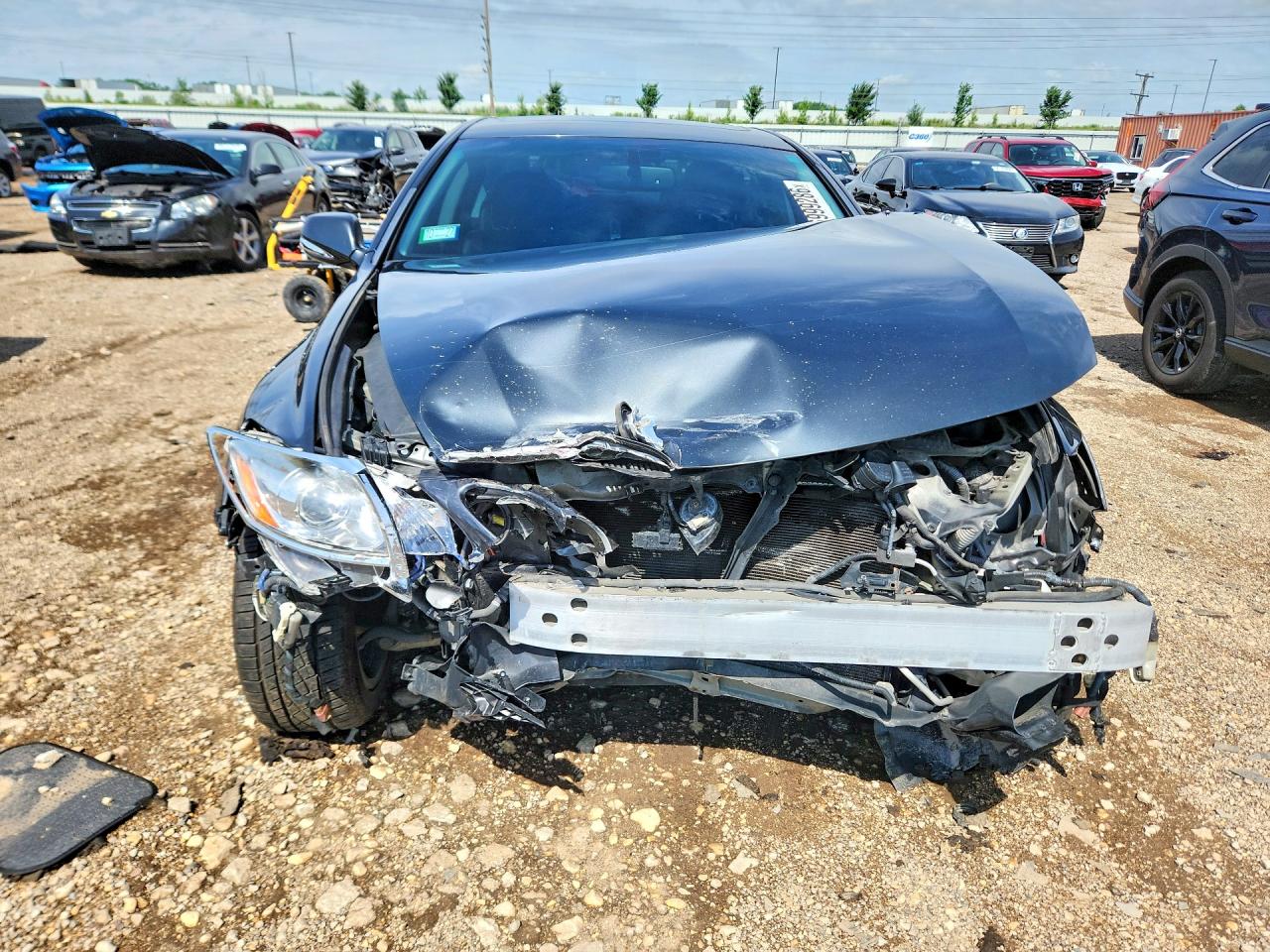 2011 Lexus Gs 350 Charcoal vin: JTHCE1KS3B0028587