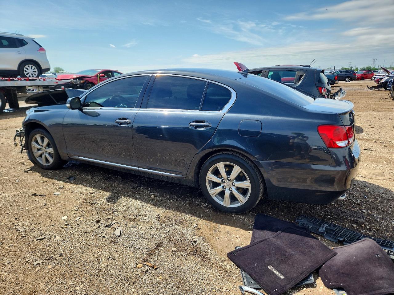 2011 Lexus Gs 350 Charcoal vin: JTHCE1KS3B0028587