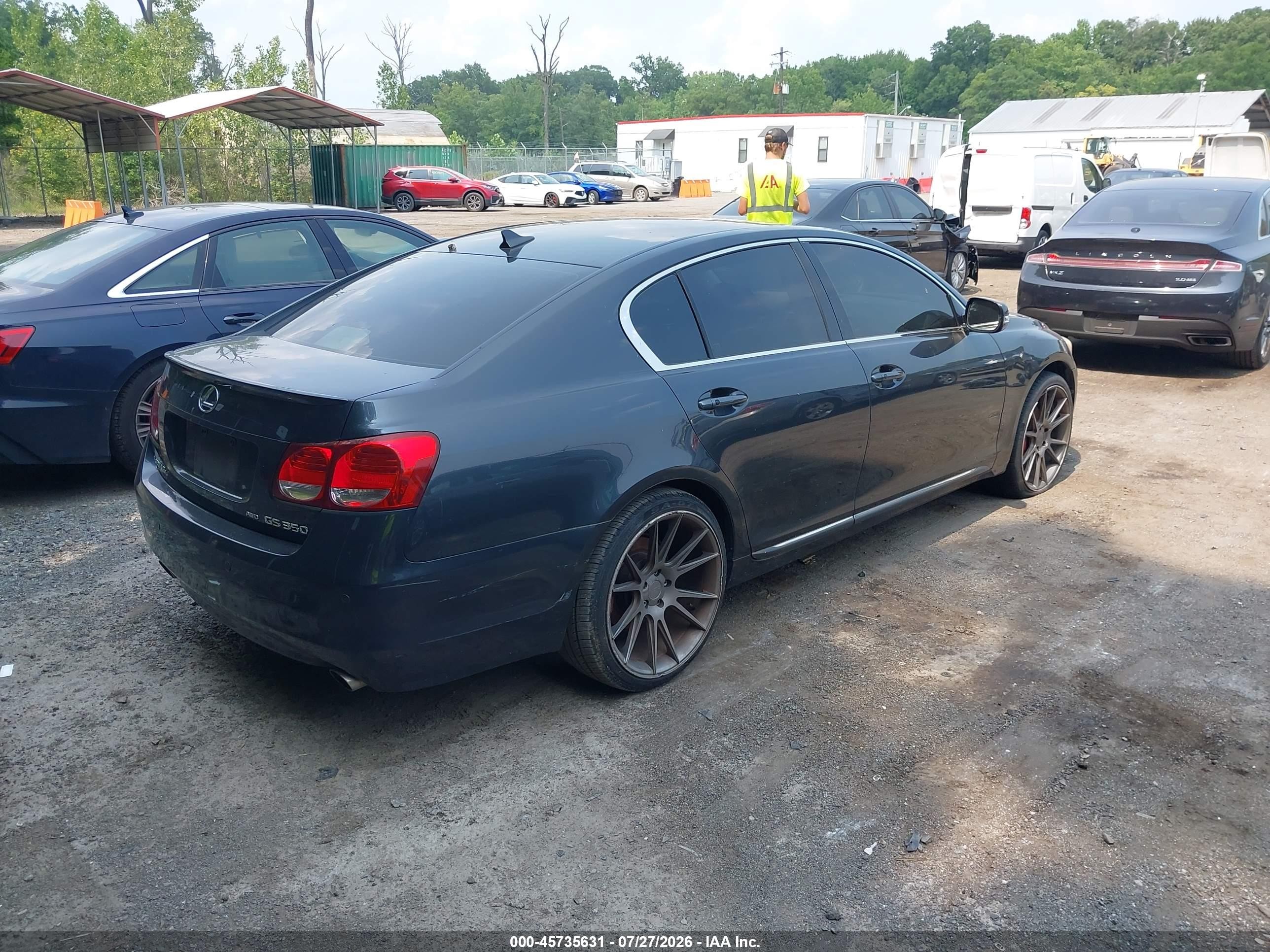 2010 Lexus Gs 350   Gray vin: JTHCE1KS5A0026354