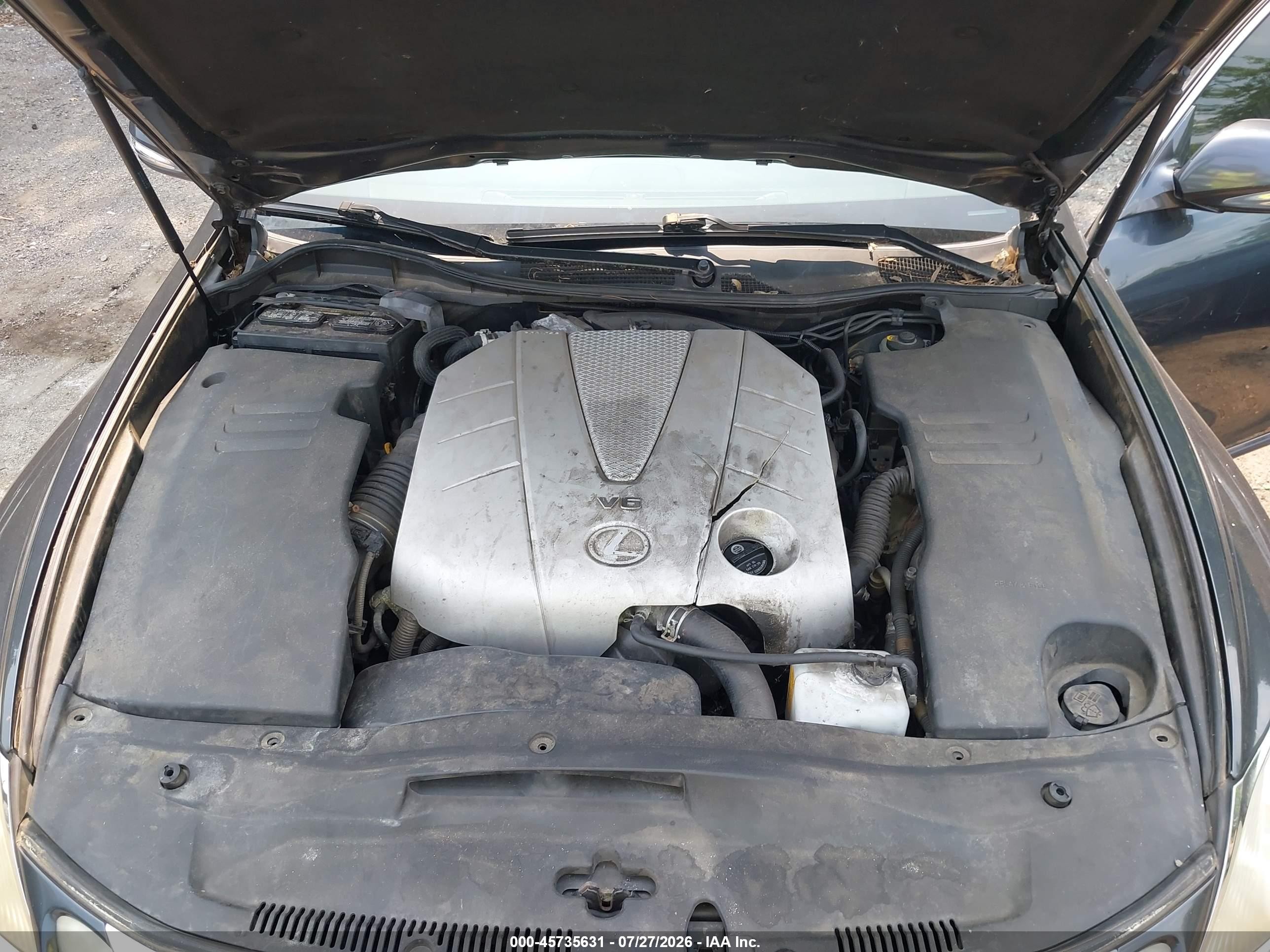 2010 Lexus Gs 350   Gray vin: JTHCE1KS5A0026354