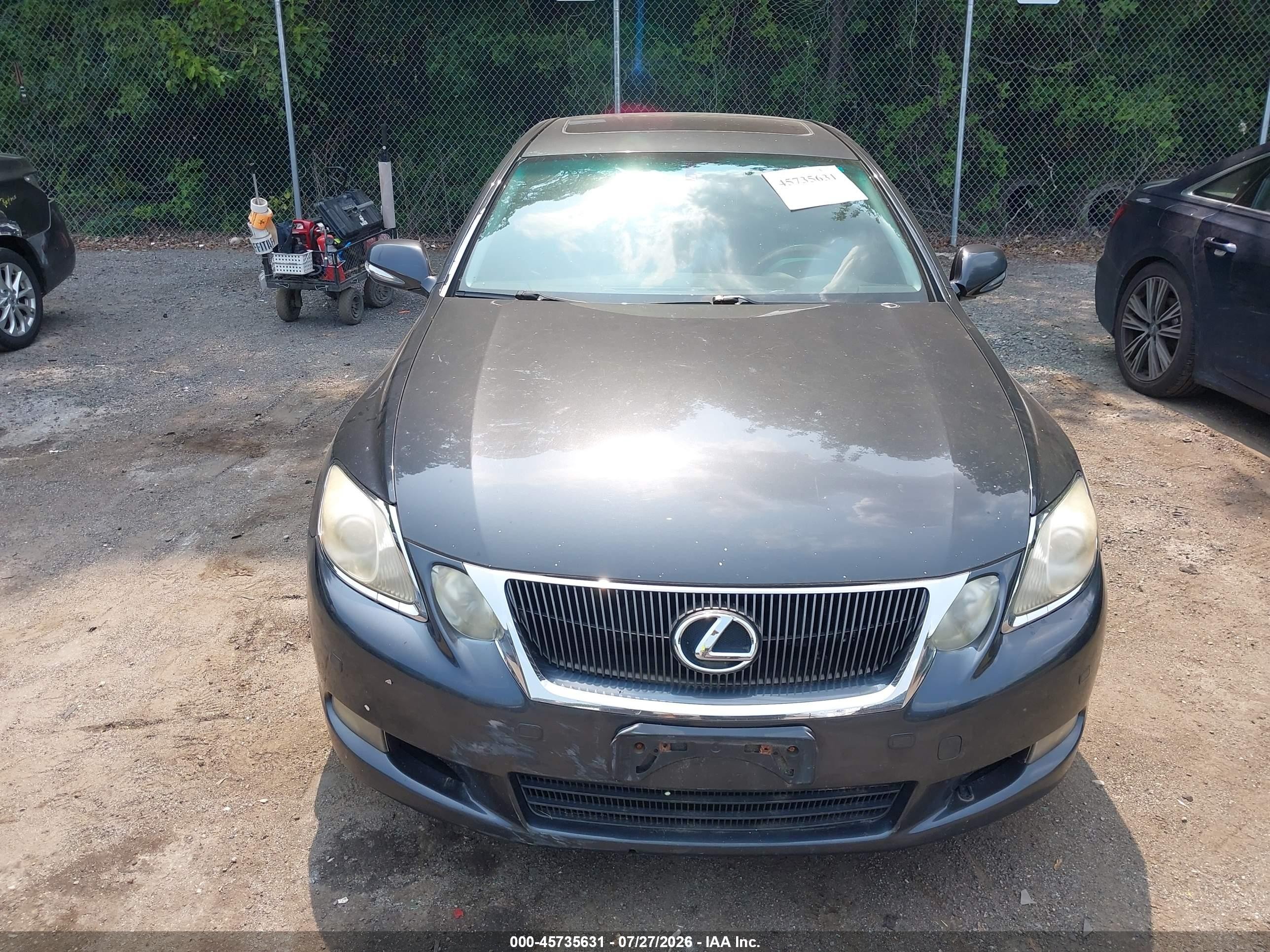 2010 Lexus Gs 350   Gray vin: JTHCE1KS5A0026354