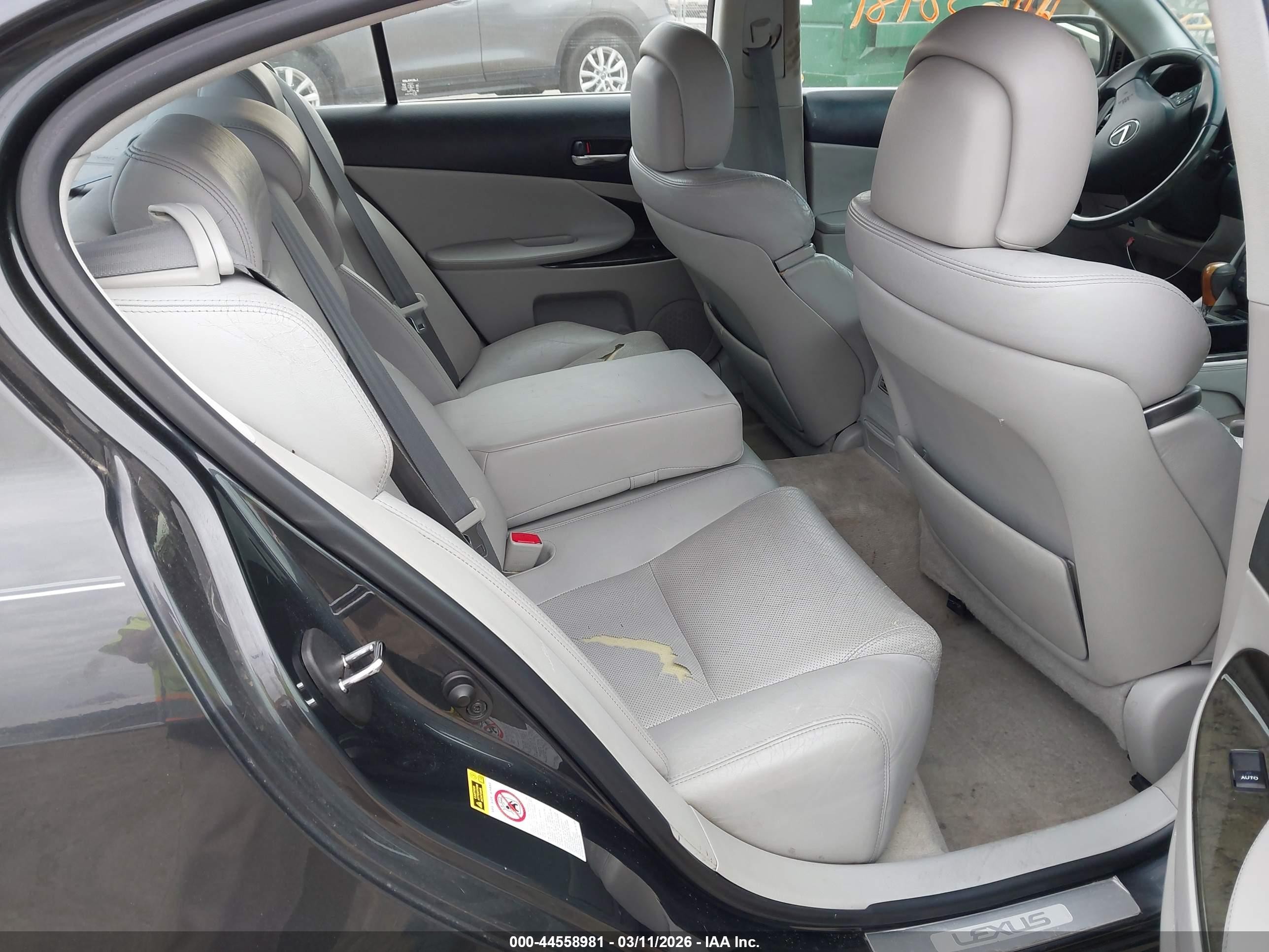 2011 Lexus Gs 350   Gray vin: JTHCE1KS5B0030681