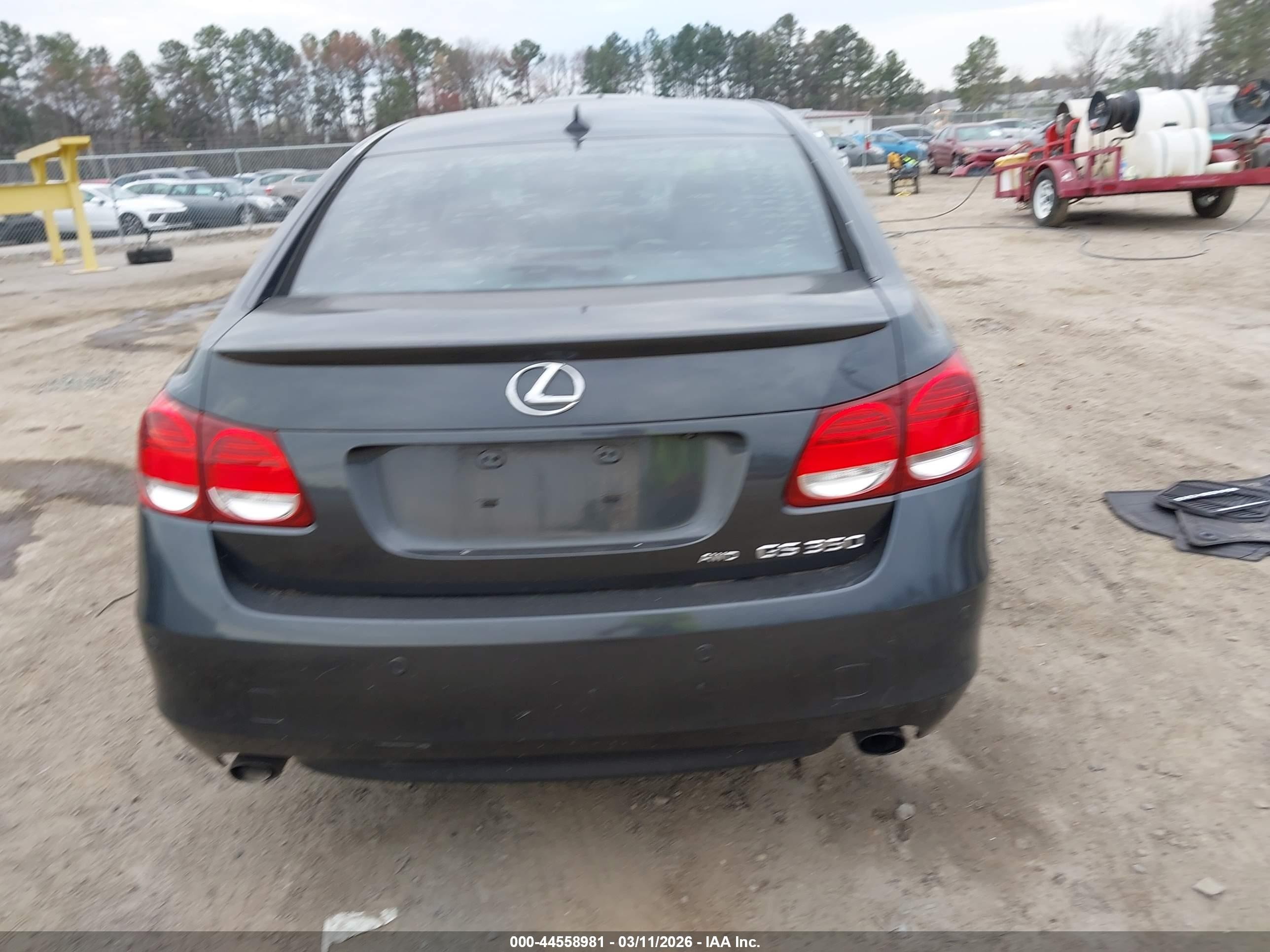 2011 Lexus Gs 350   Gray vin: JTHCE1KS5B0030681
