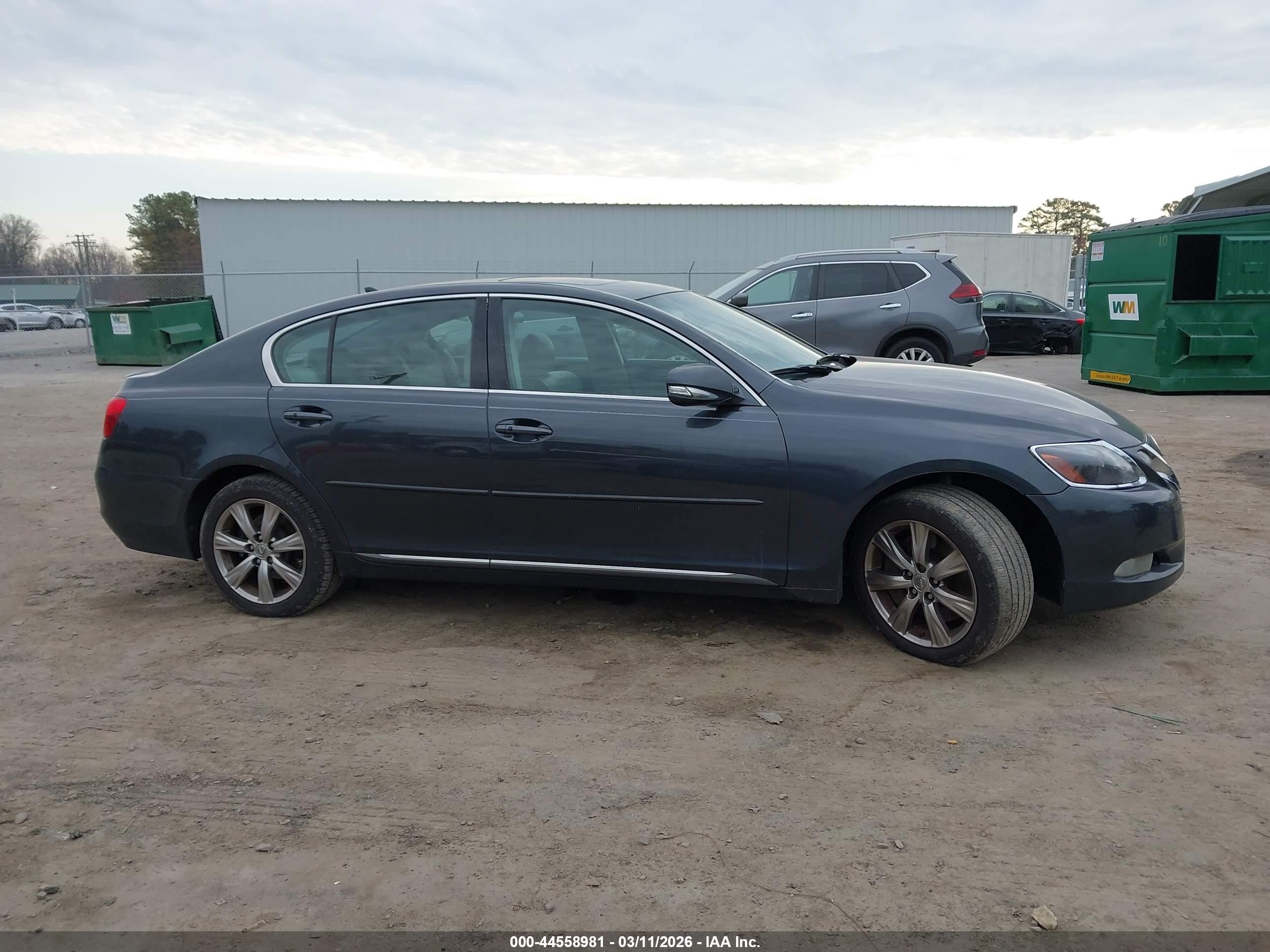 2011 Lexus Gs 350   Gray vin: JTHCE1KS5B0030681