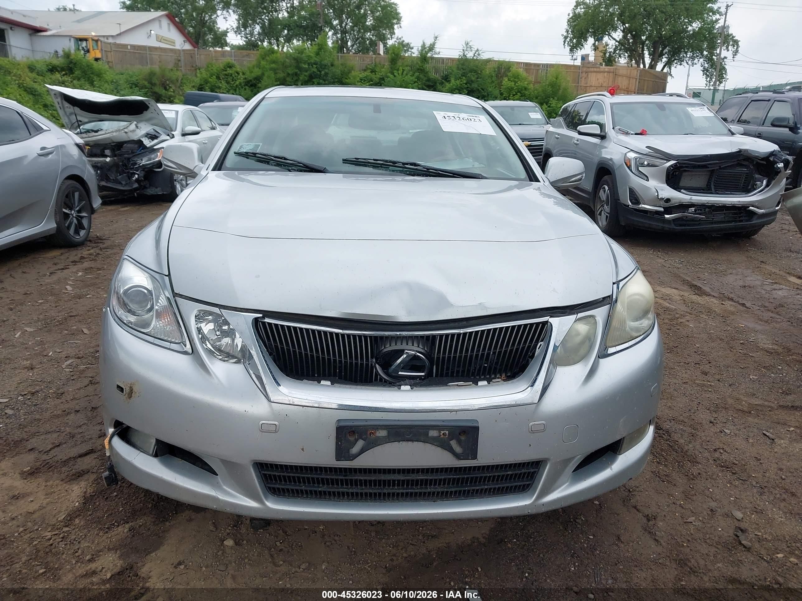 2010 Lexus Gs 350   Silver vin: JTHCE1KS7A0025643