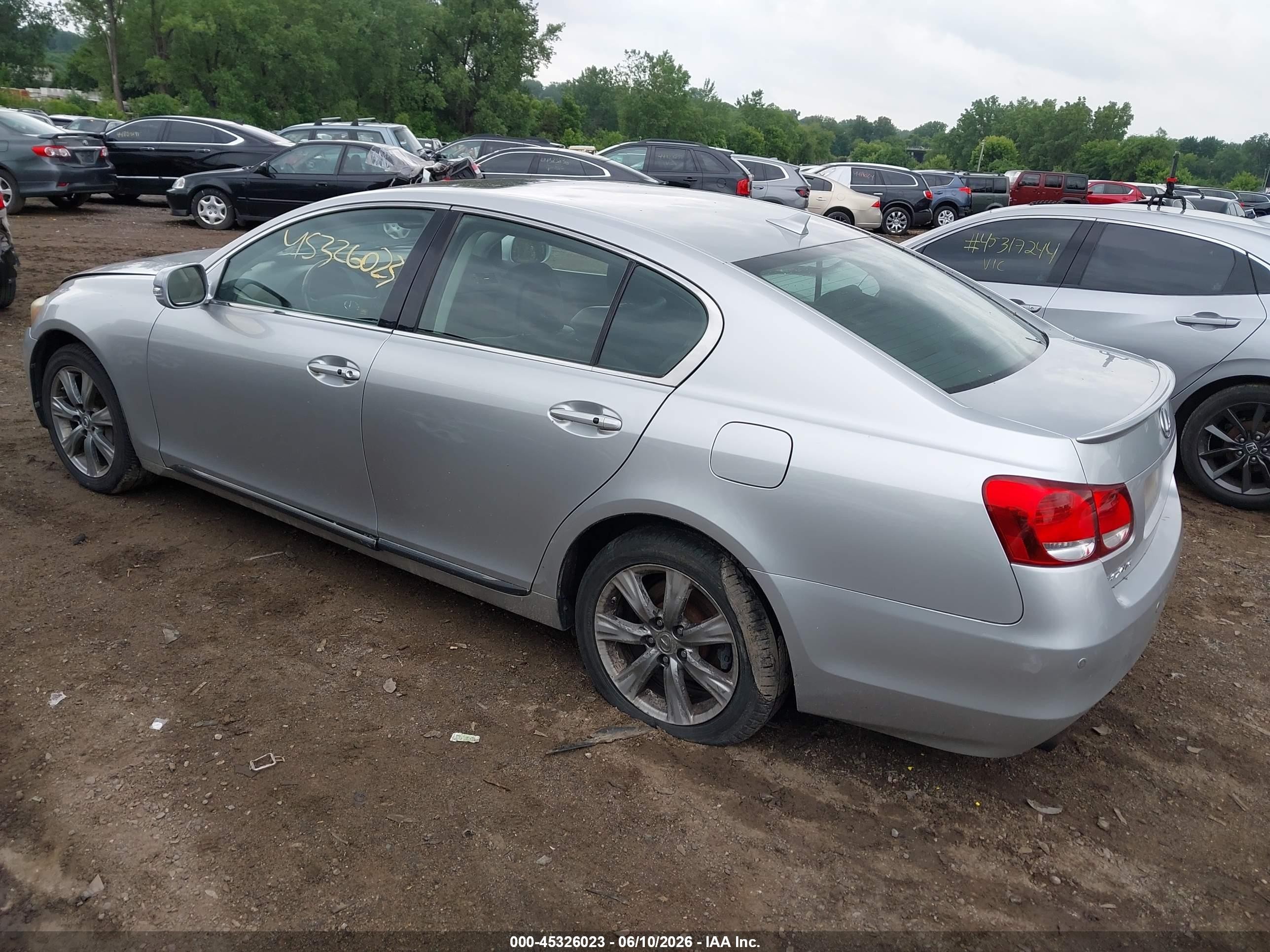 2010 Lexus Gs 350   Silver vin: JTHCE1KS7A0025643