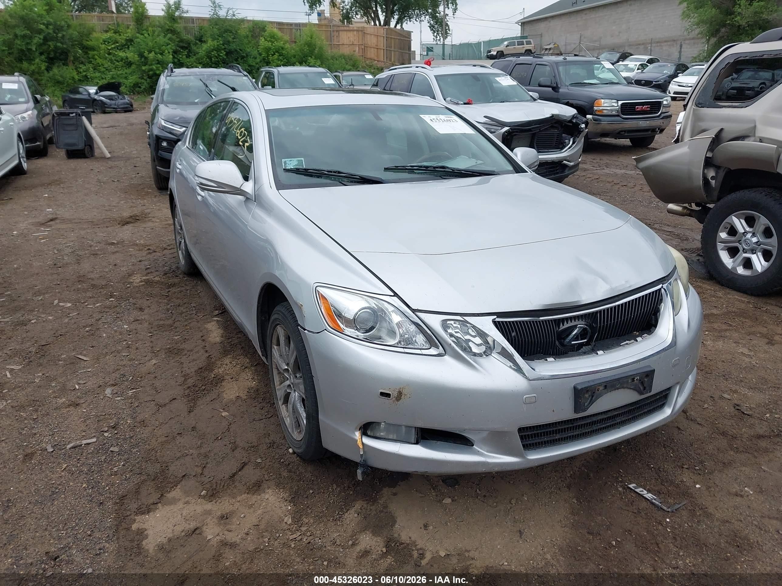 2010 Lexus Gs 350   Silver vin: JTHCE1KS7A0025643