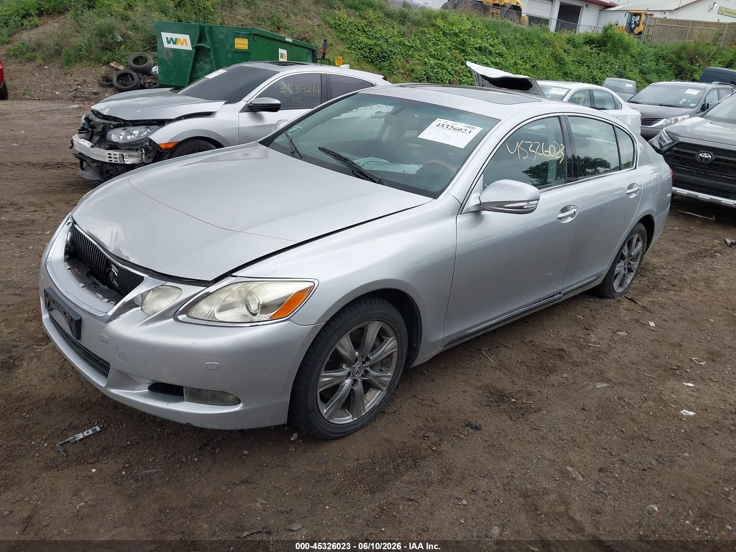 2010 Lexus Gs 350   Silver vin: JTHCE1KS7A0025643