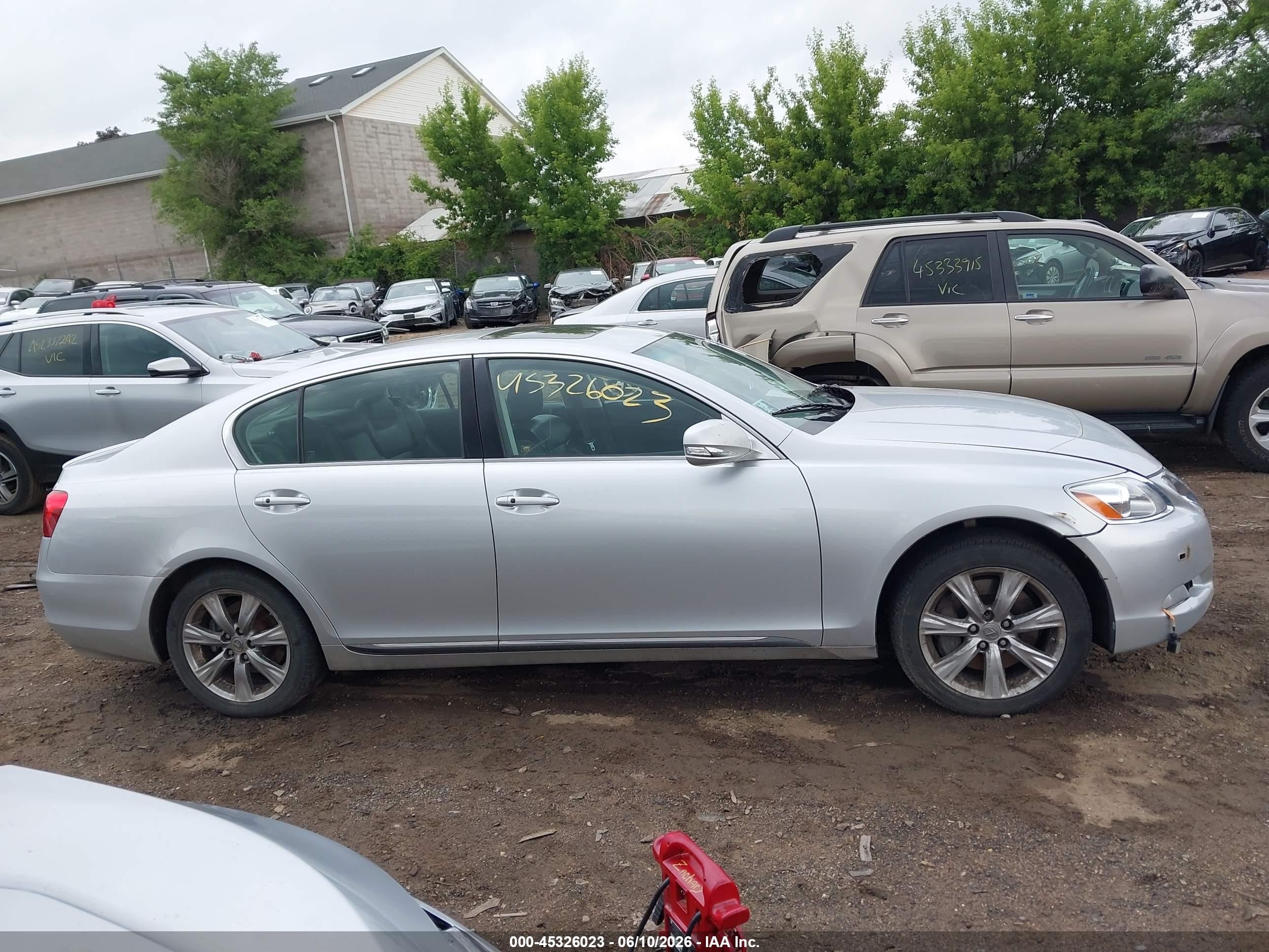 2010 Lexus Gs 350   Silver vin: JTHCE1KS7A0025643