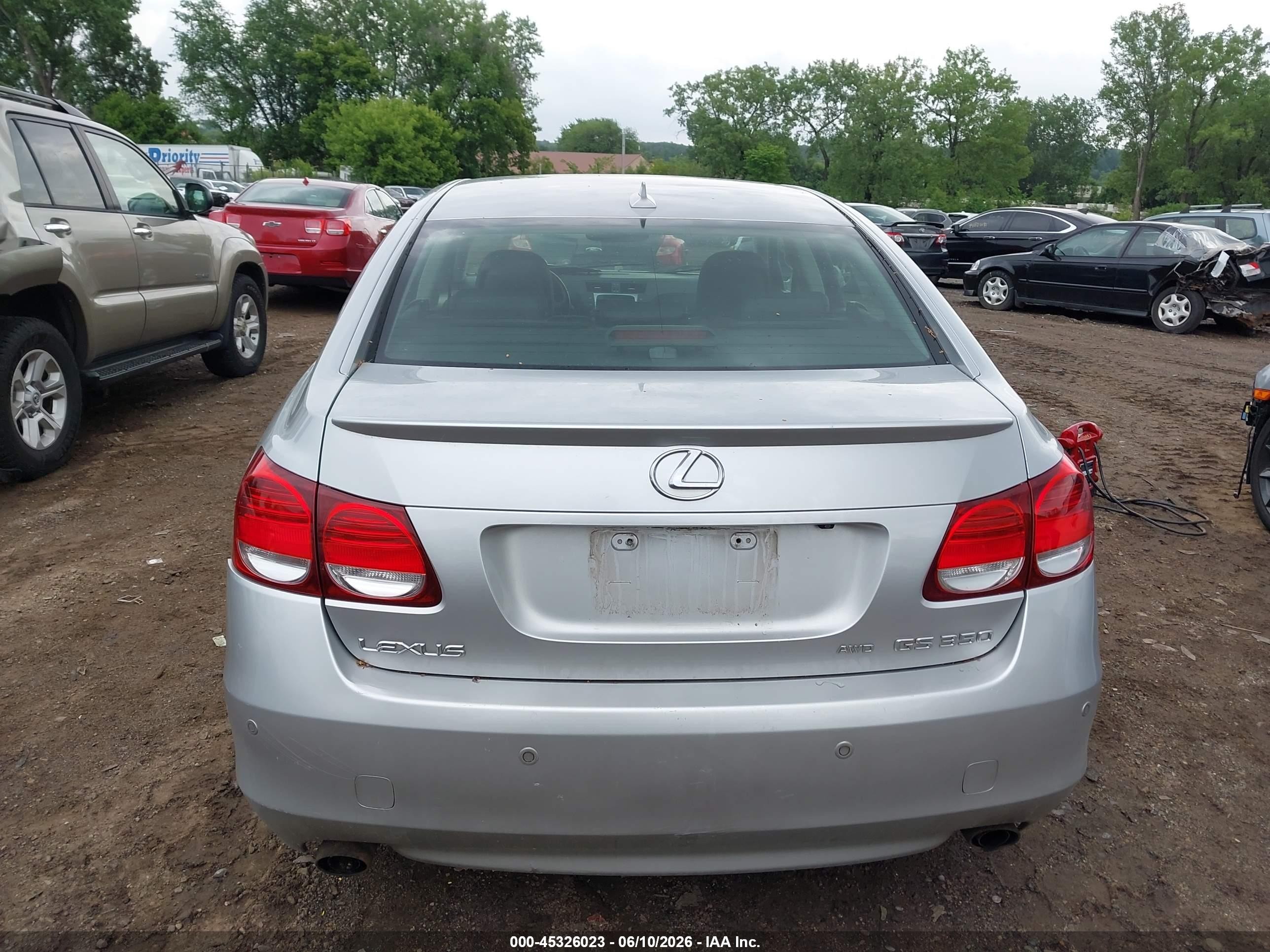 2010 Lexus Gs 350   Silver vin: JTHCE1KS7A0025643