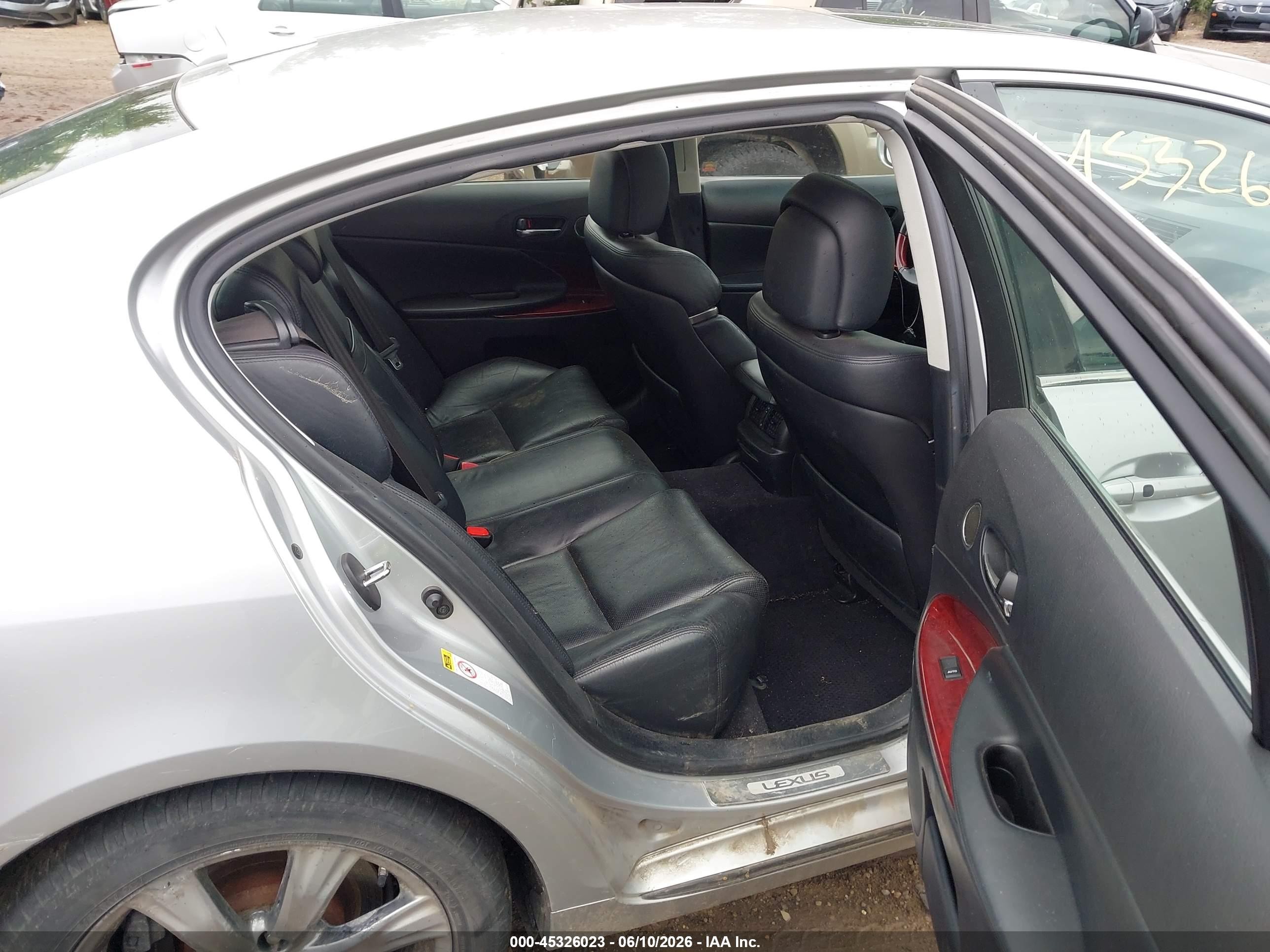 2010 Lexus Gs 350   Silver vin: JTHCE1KS7A0025643