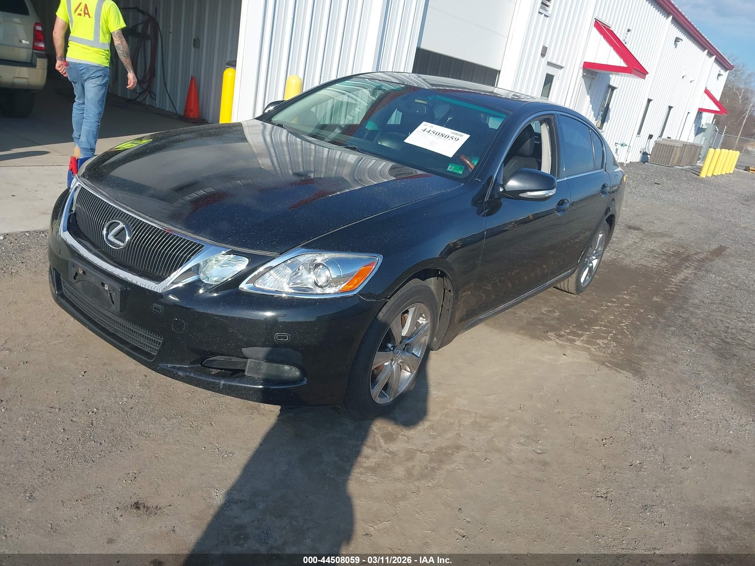2010 Lexus Gs 350   Black vin: JTHCE1KS7A0026789