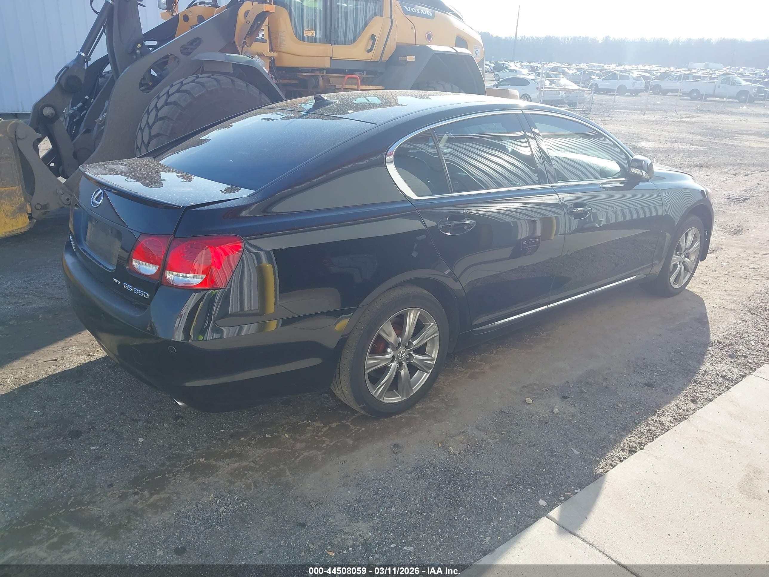 2010 Lexus Gs 350   Black vin: JTHCE1KS7A0026789