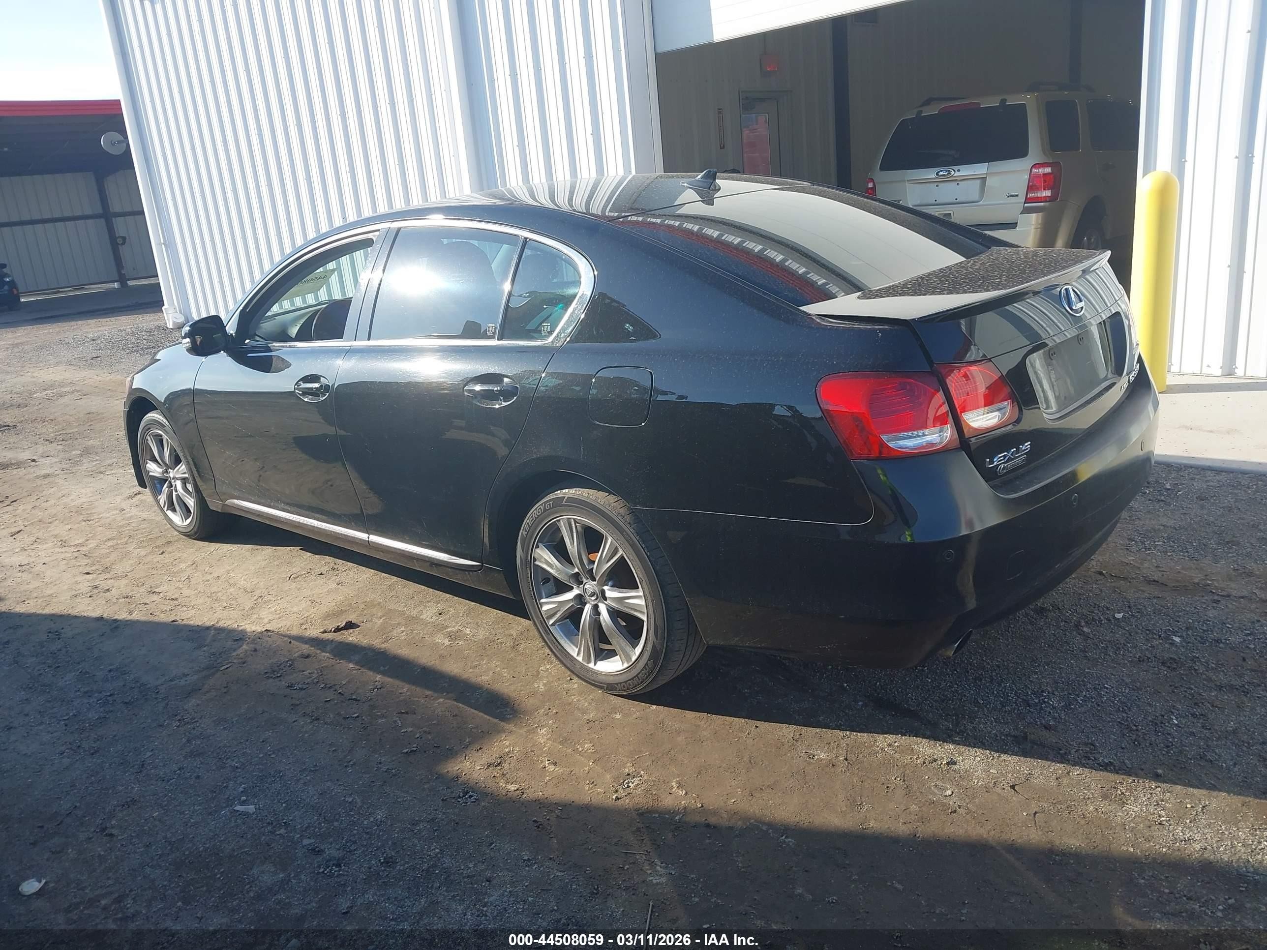 2010 Lexus Gs 350   Black vin: JTHCE1KS7A0026789