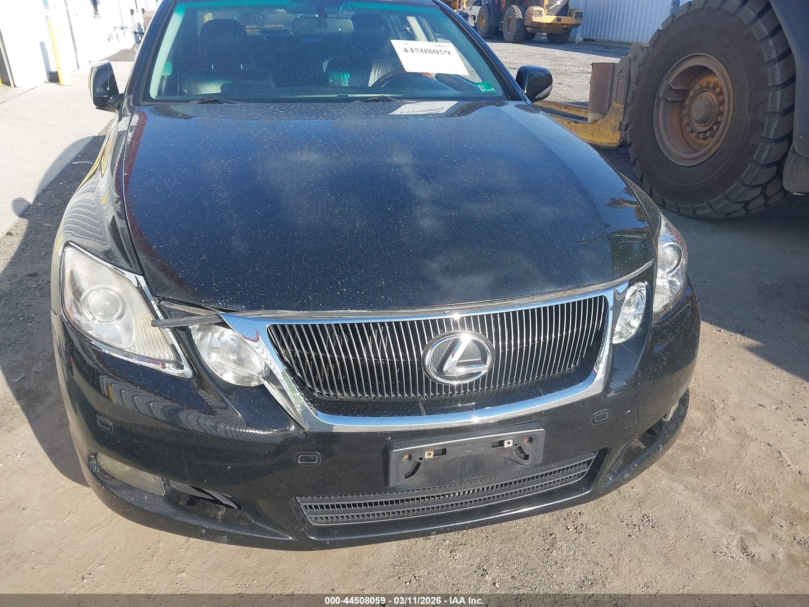 2010 Lexus Gs 350   Black vin: JTHCE1KS7A0026789