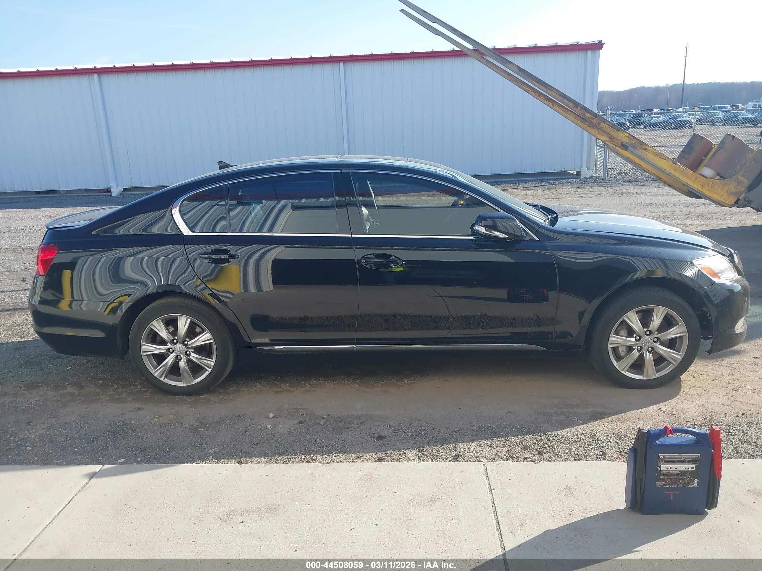 2010 Lexus Gs 350   Black vin: JTHCE1KS7A0026789