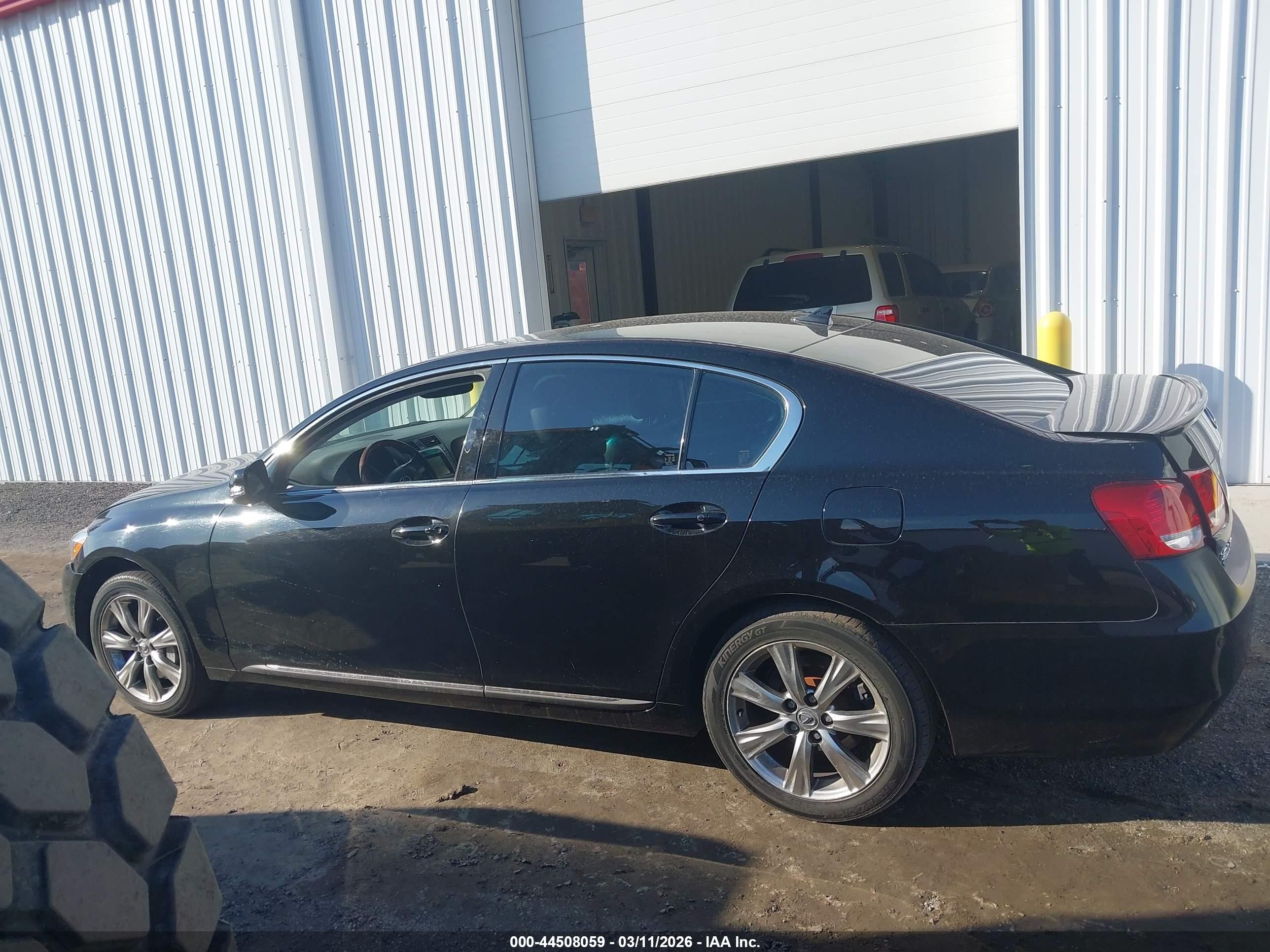 2010 Lexus Gs 350   Black vin: JTHCE1KS7A0026789