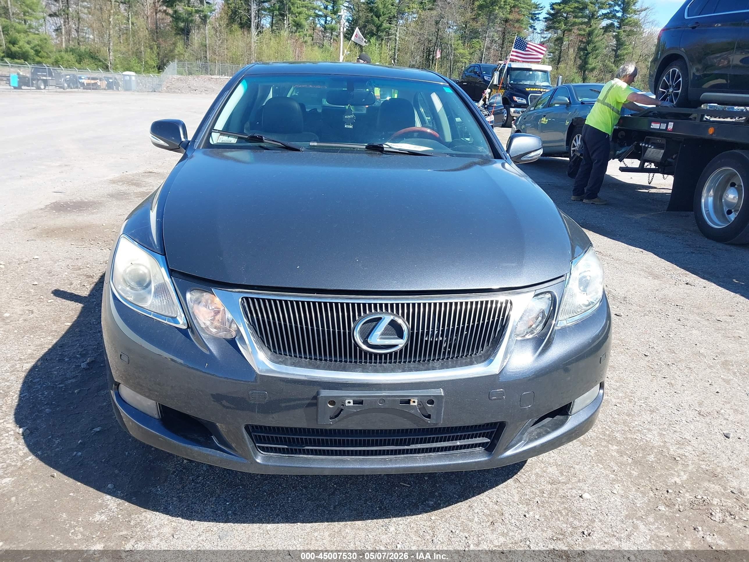 2011 Lexus Gs 350   Gray vin: JTHCE1KS8B0028276