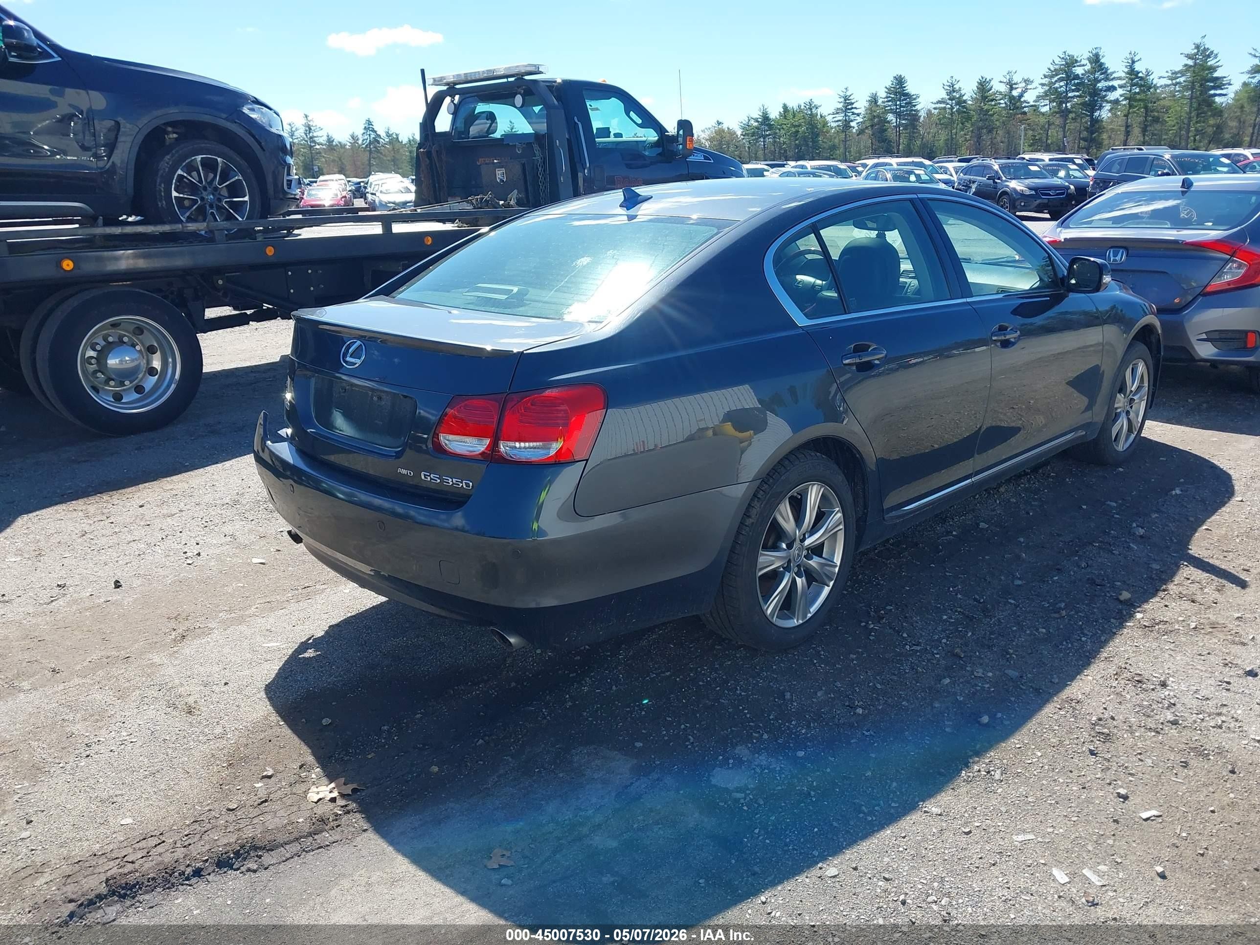 2011 Lexus Gs 350   Gray vin: JTHCE1KS8B0028276