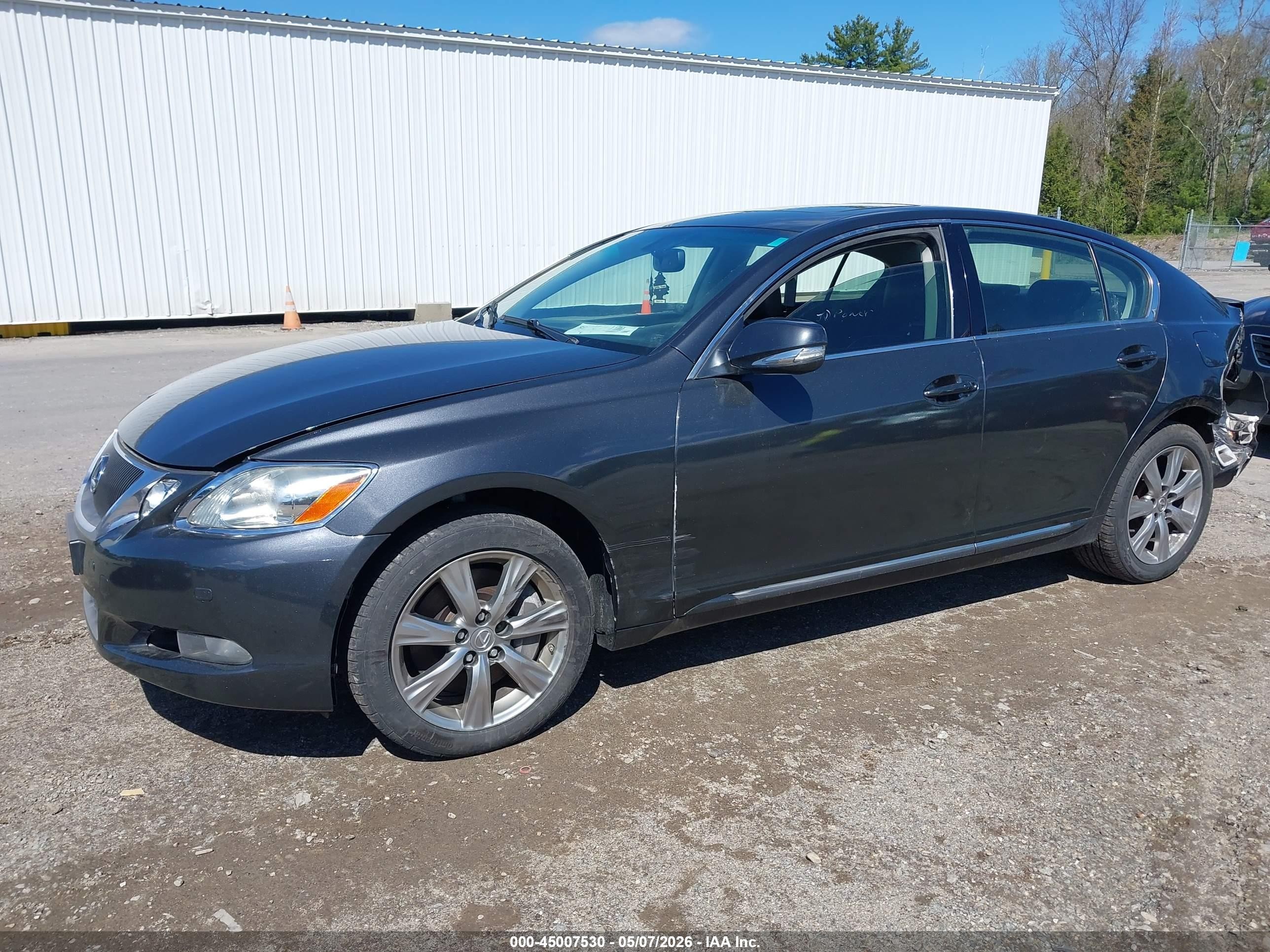 2011 Lexus Gs 350   Gray vin: JTHCE1KS8B0028276