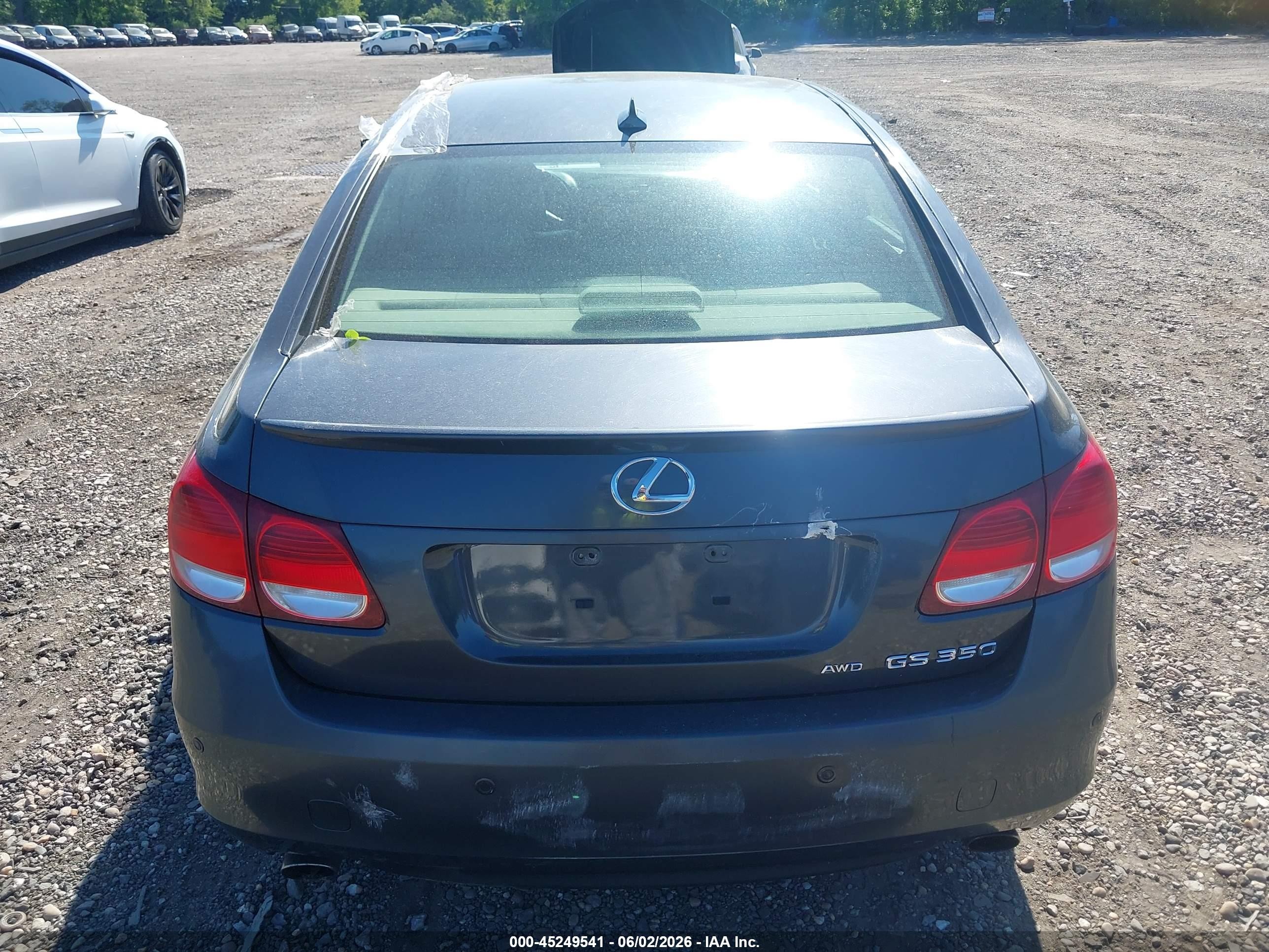 2011 Lexus Gs 350   Gray vin: JTHCE1KS8B0030884