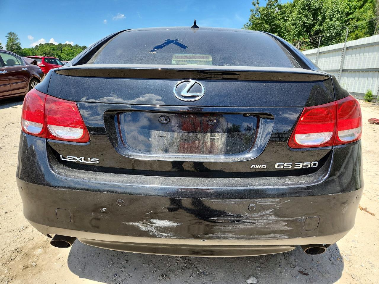 2010 Lexus Gs 350 Black vin: JTHCE1KS9A0025952