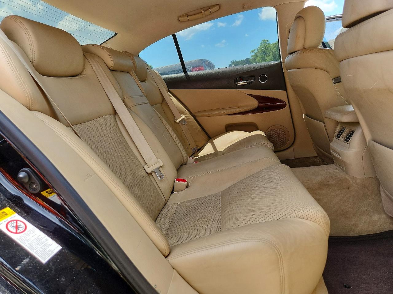 2010 Lexus Gs 350 Black vin: JTHCE1KS9A0025952