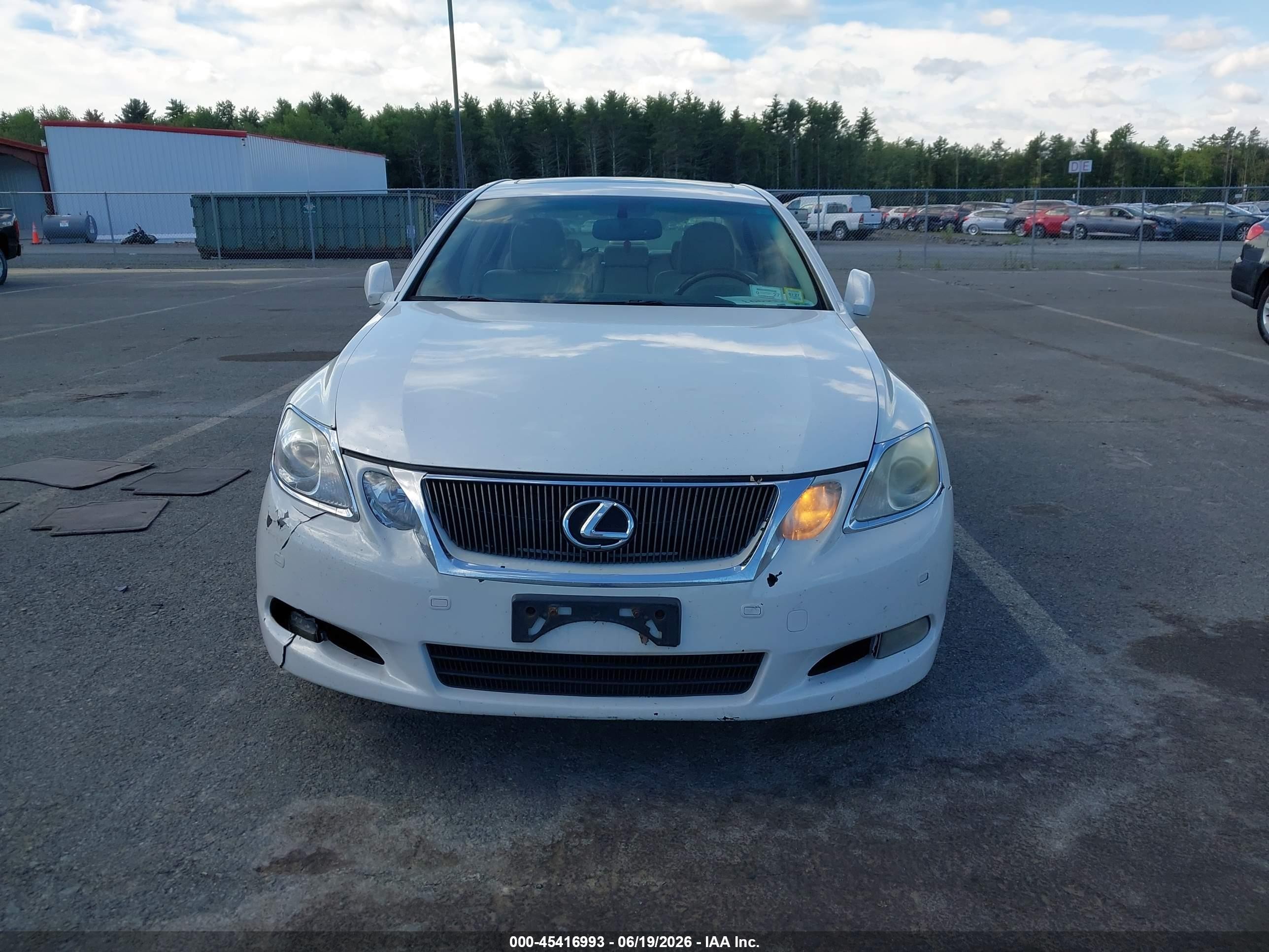 2010 Lexus Gs 350   Белый vin: JTHCE1KS9A0027118