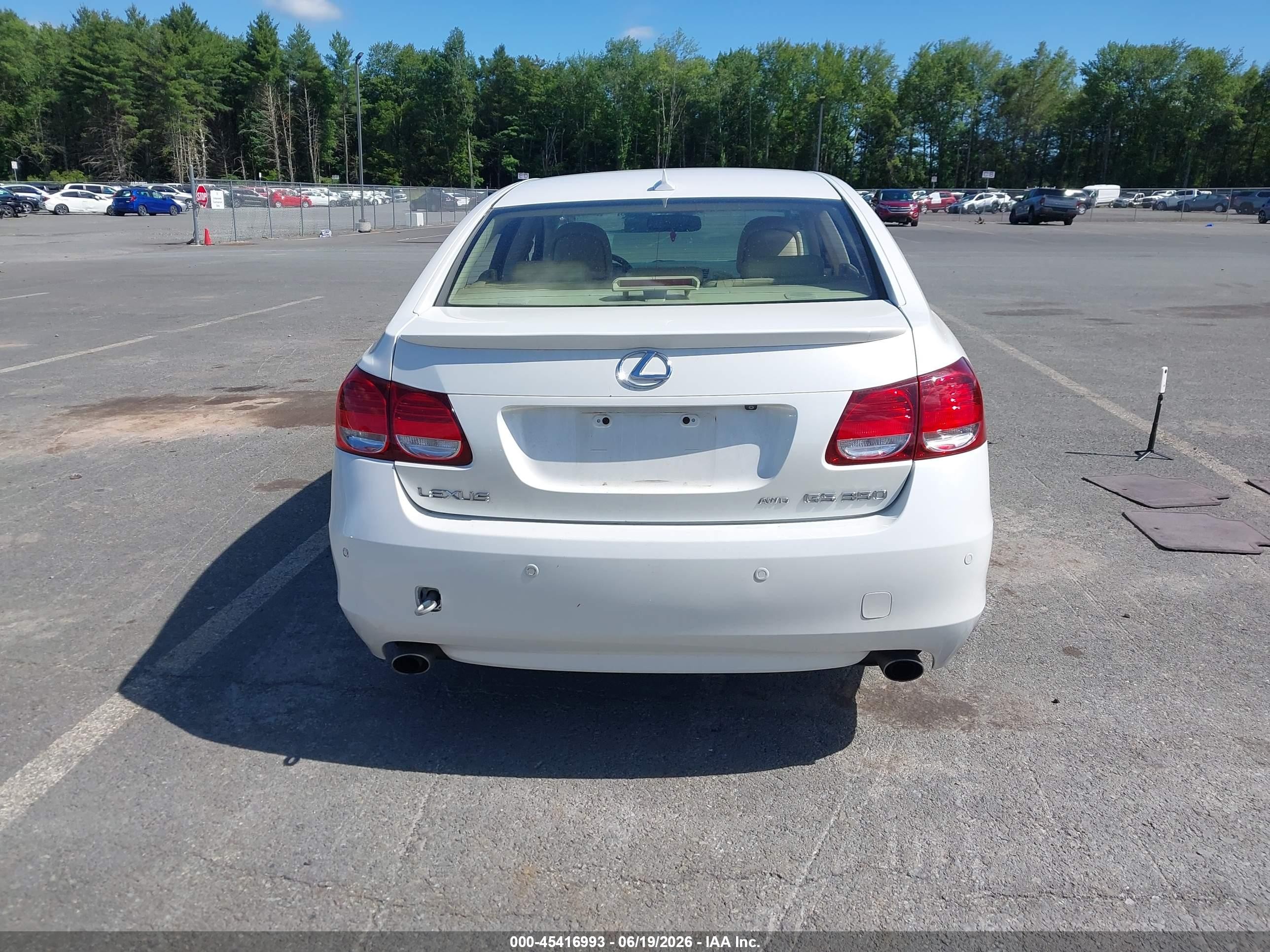 2010 Lexus Gs 350   Белый vin: JTHCE1KS9A0027118