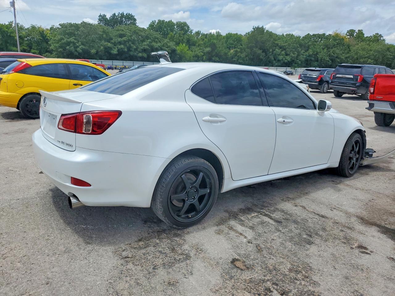 2011 Lexus Is 350 White vin: JTHCE5C20B5000464