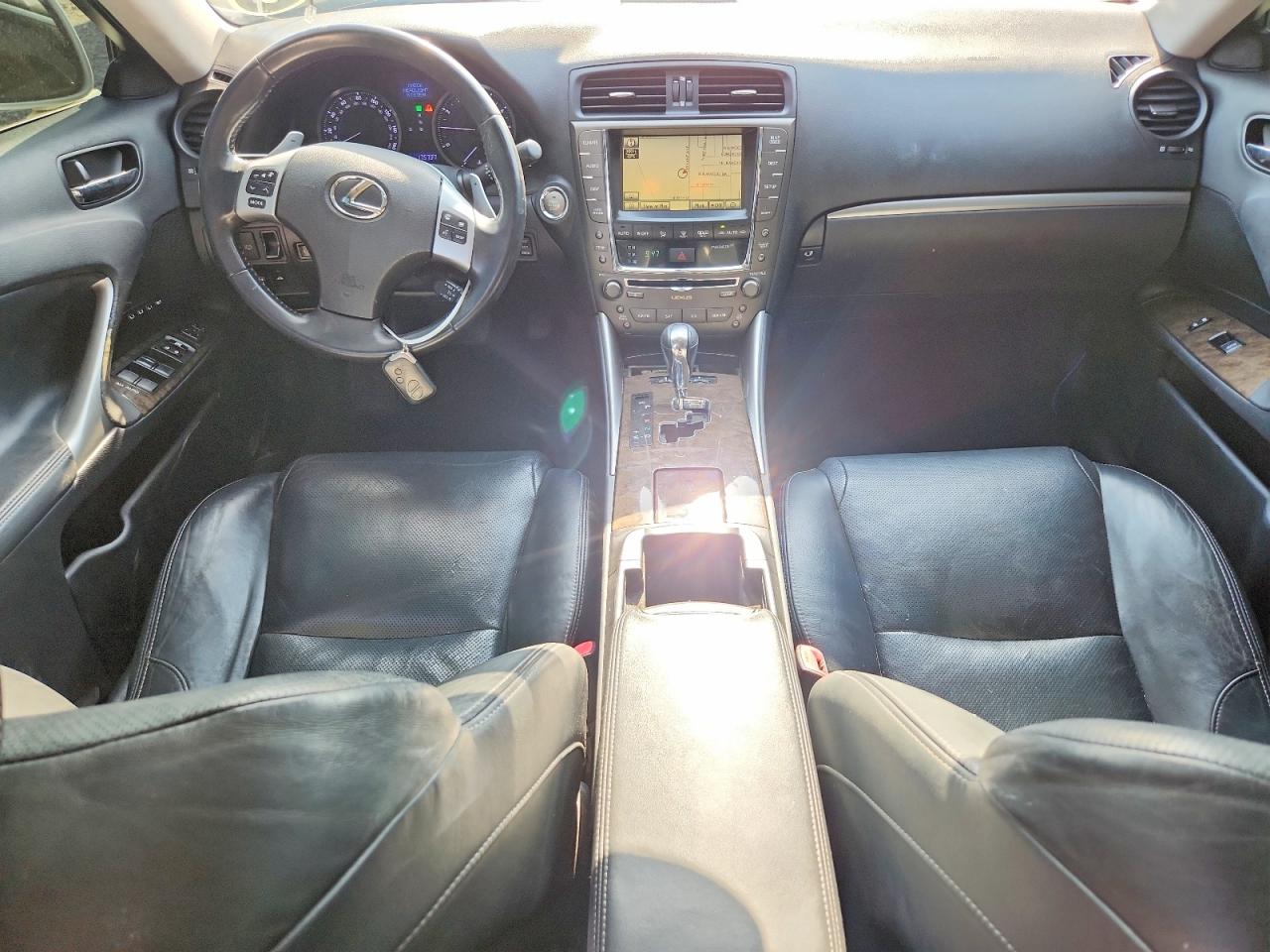 2011 Lexus Is 350 White vin: JTHCE5C20B5000464