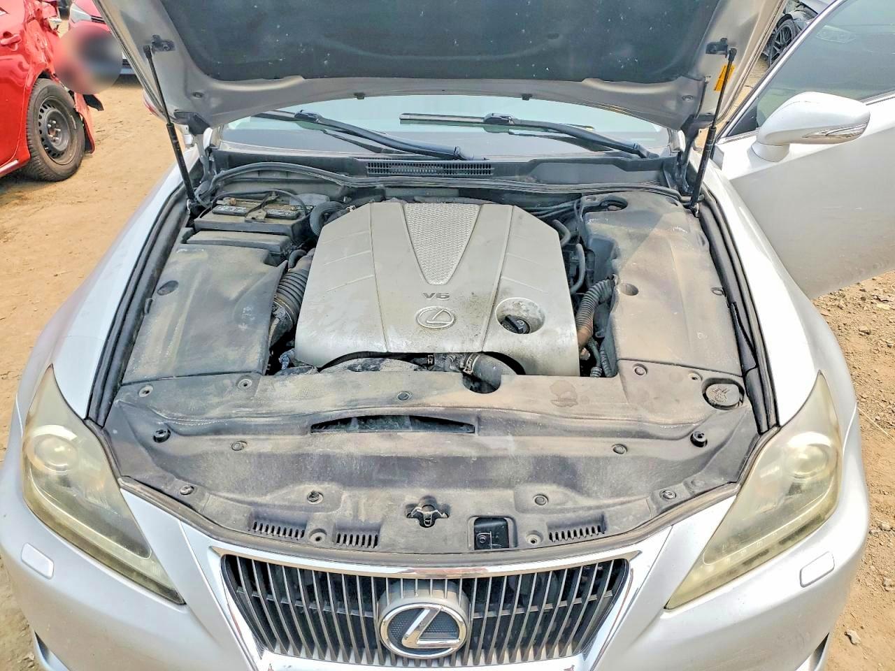 2011 Lexus Is 350 Silver vin: JTHCE5C20B5001694