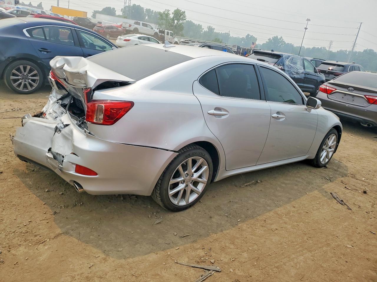 2011 Lexus Is 350 Silver vin: JTHCE5C20B5001694