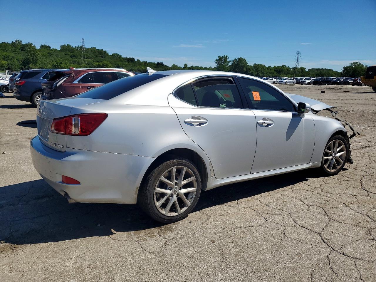 2011 Lexus Is 350 Silver vin: JTHCE5C21B5000697
