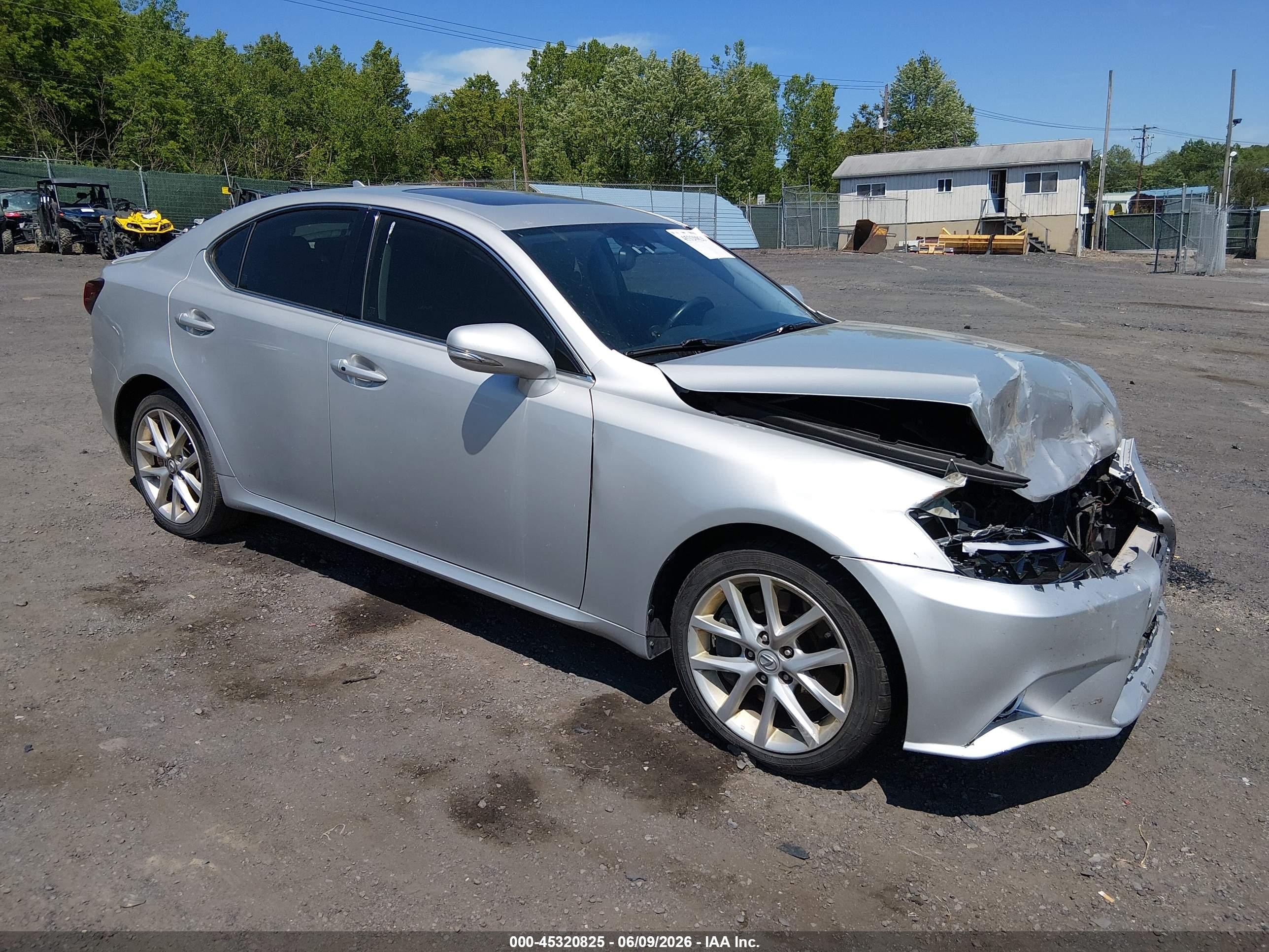 2011 Lexus Is 350   Silver vin: JTHCE5C25B5000833
