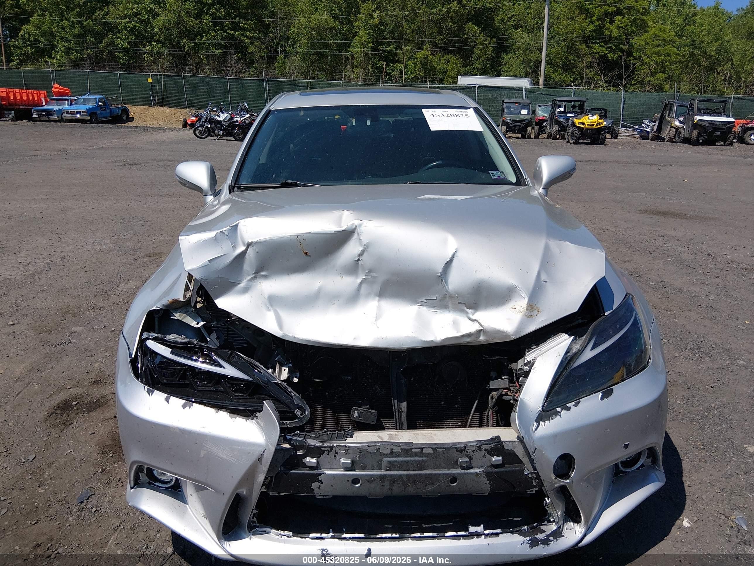 2011 Lexus Is 350   Silver vin: JTHCE5C25B5000833