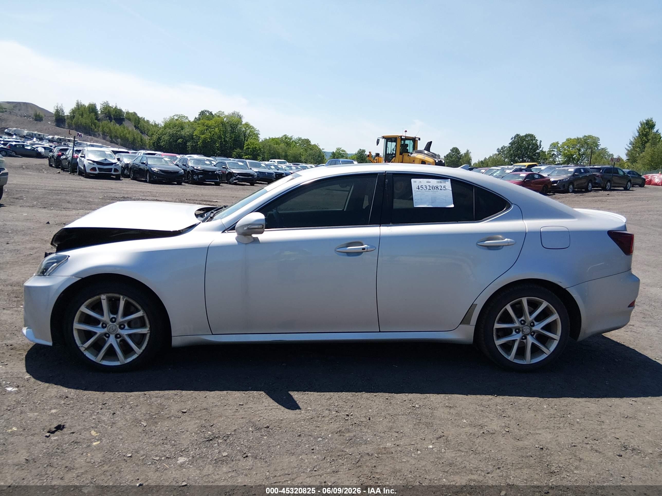 2011 Lexus Is 350   Silver vin: JTHCE5C25B5000833