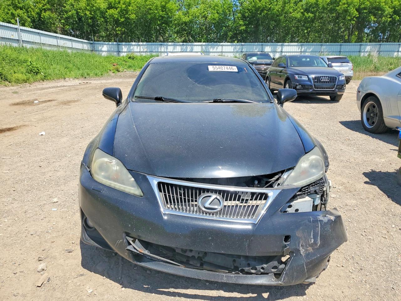 2011 Lexus Is 350 Black vin: JTHCE5C26B5001926