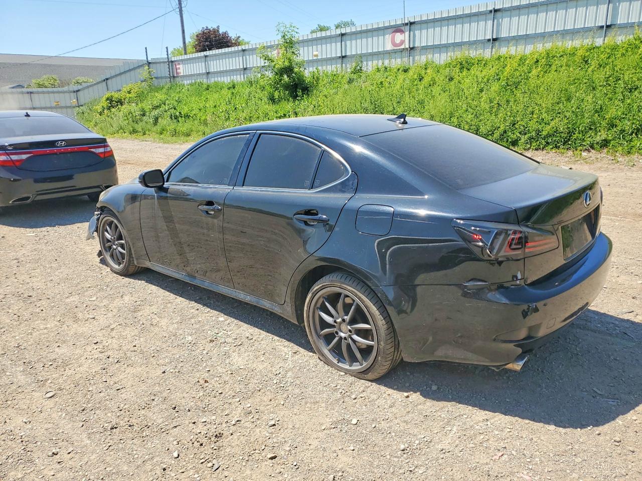 2011 Lexus Is 350 Black vin: JTHCE5C26B5001926