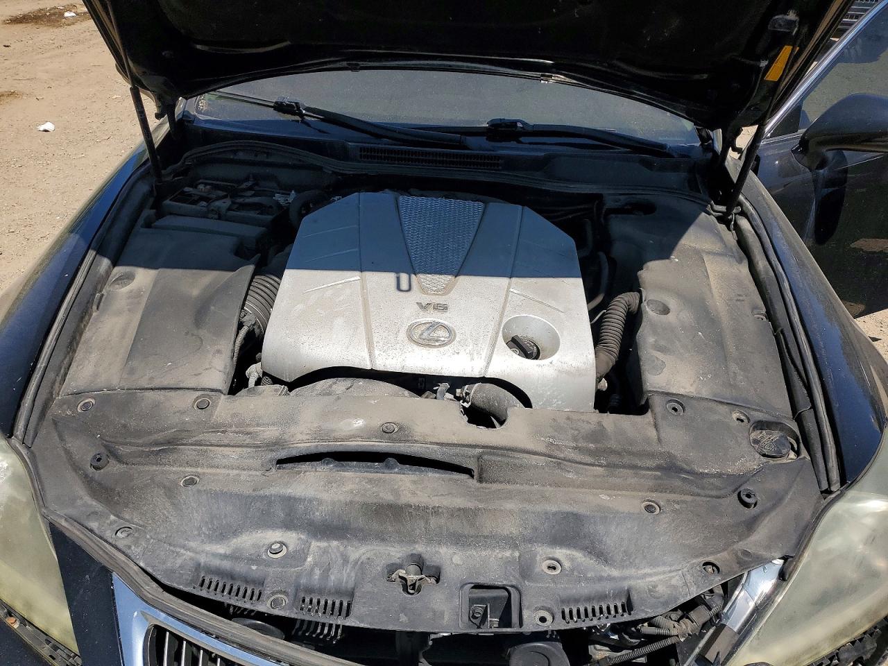 2011 Lexus Is 350 Black vin: JTHCE5C26B5001926